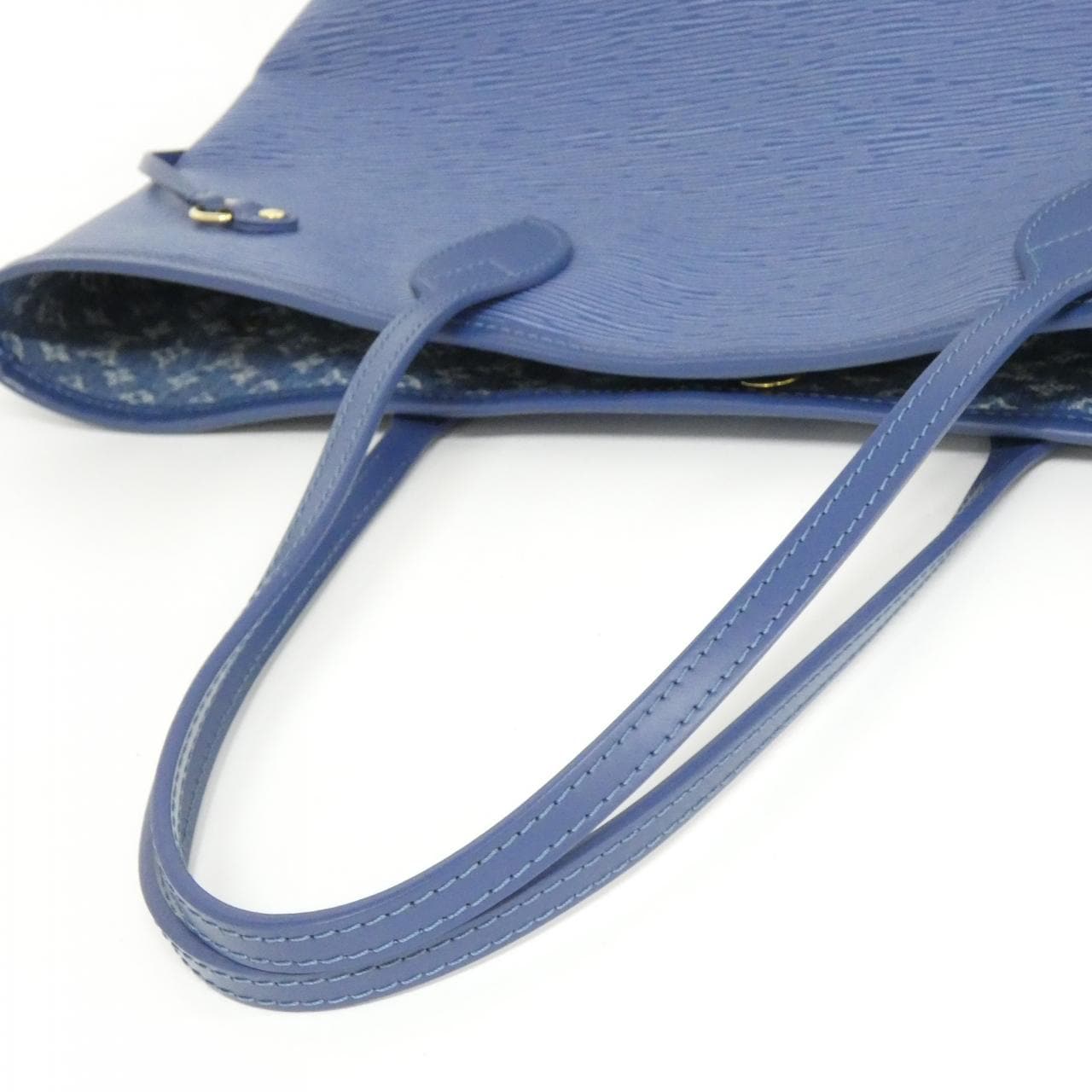 LOUIS VUITTON Neverfull M14856 Bag Epi 藍色 Epi - 縮圖 5