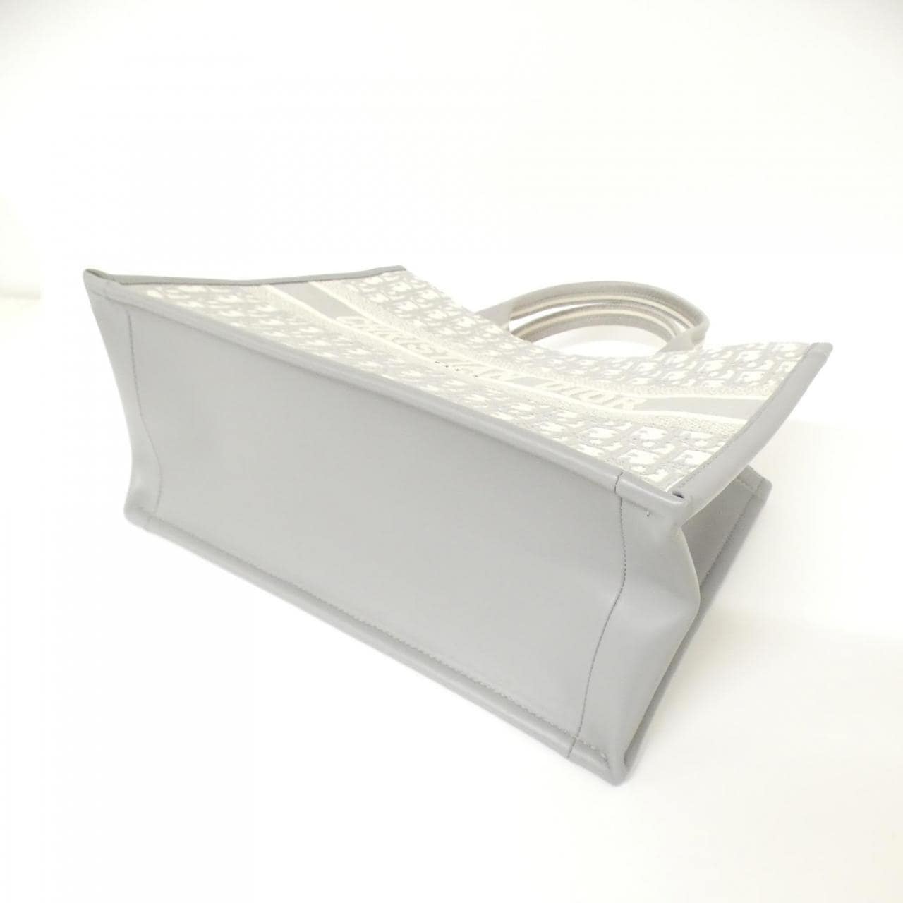 DIOR Book Tote M1324CZBB Tote Canvas Black Canvas Rank A - Thumbnail 3