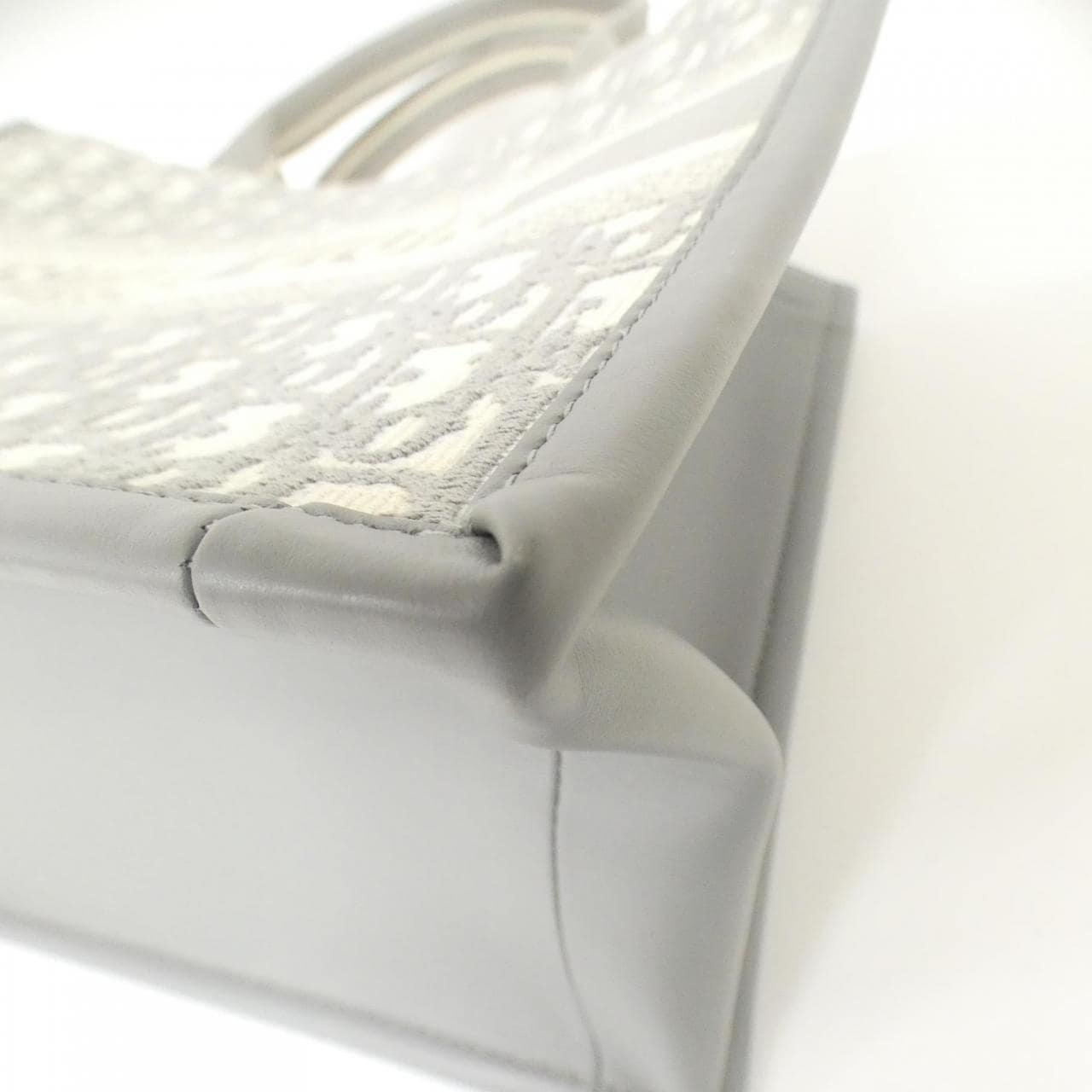 DIOR Book Tote M1324CZBB Tote Canvas Black Canvas Rank A - Thumbnail 4