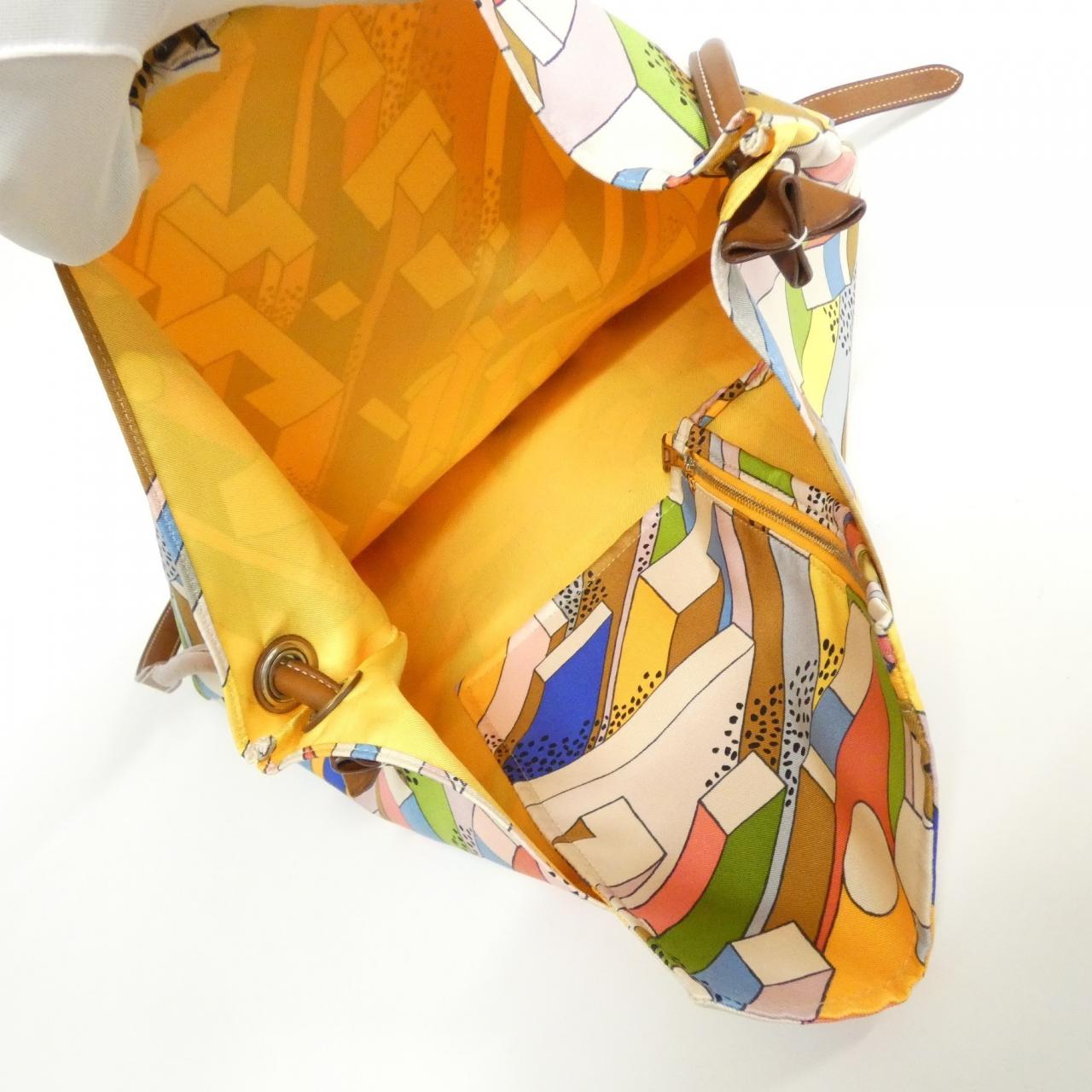 HERMES HERMÈS Shoulder Bag Blue - Thumbnail 8