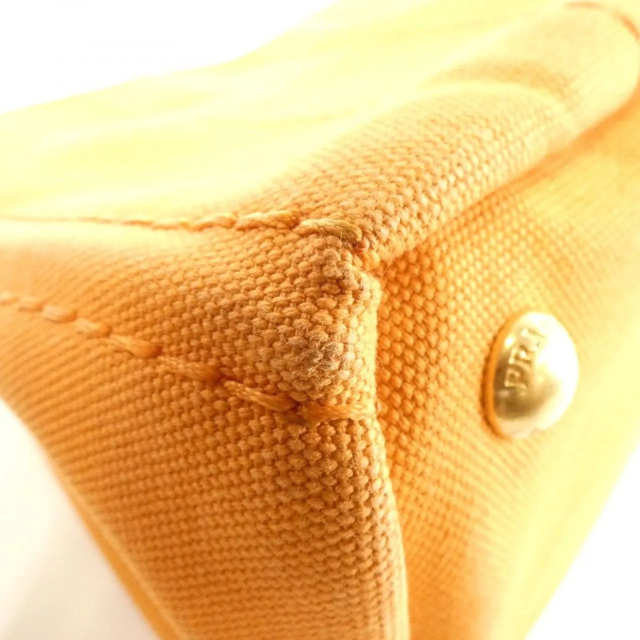 PRADA Canapa BN2439 Handbag 黑色 中古品B - 縮圖 3