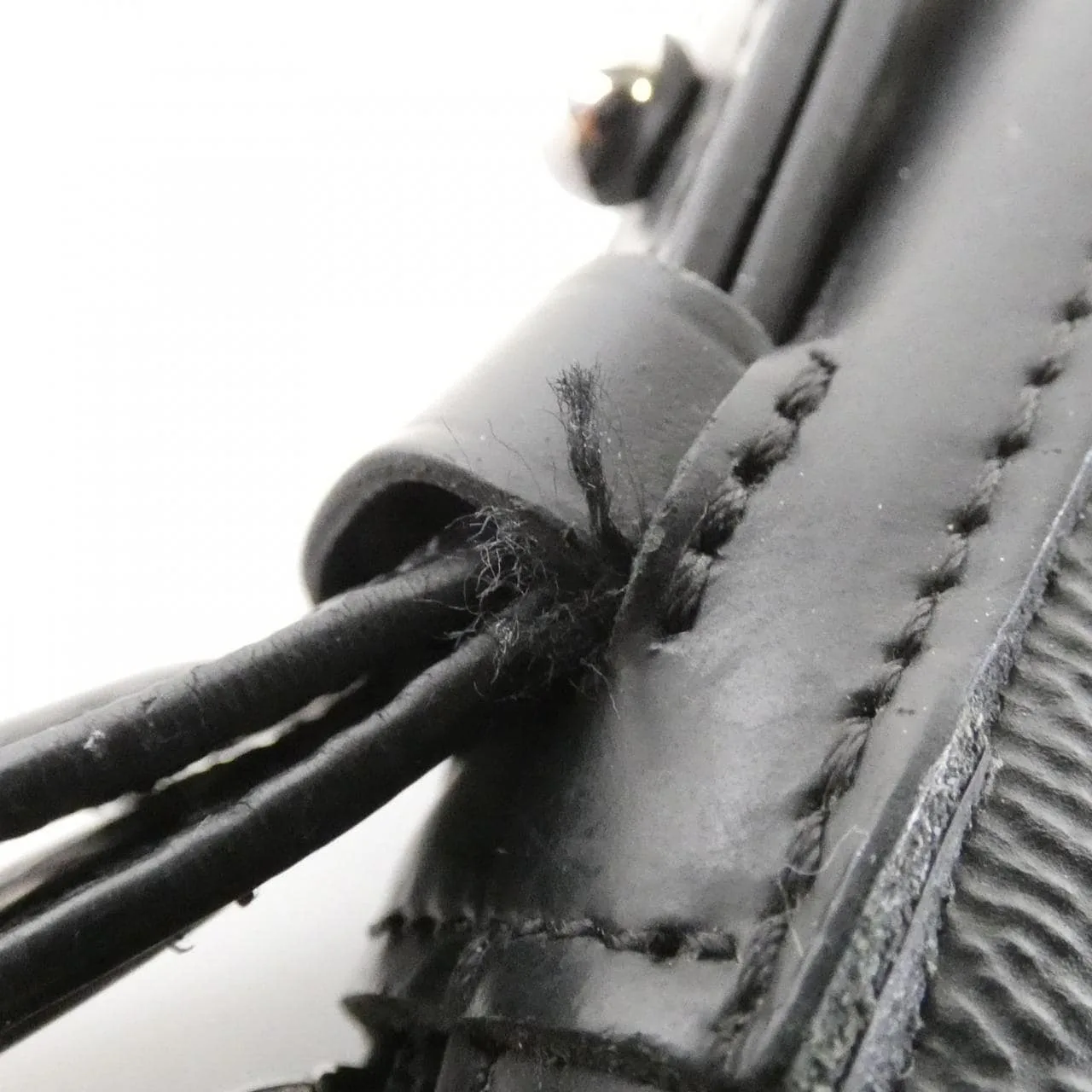 LOUIS VUITTON Eclipse M61872 Handbag Monogram 黑色 Monogram 中古品B - 縮圖 4