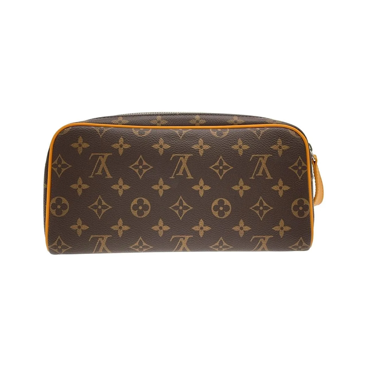 LOUIS VUITTON M12643 Pouch Monogram 黃色 Monogram 中古品A - 縮圖 2