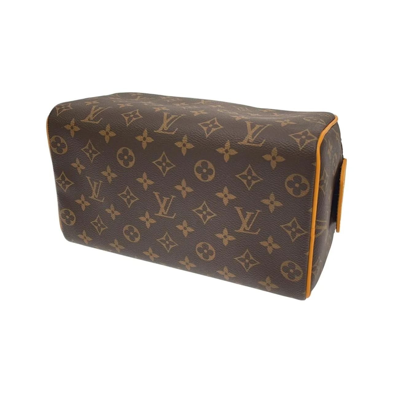 LOUIS VUITTON M12643 Pouch Monogram 黃色 Monogram 中古品A - 縮圖 3
