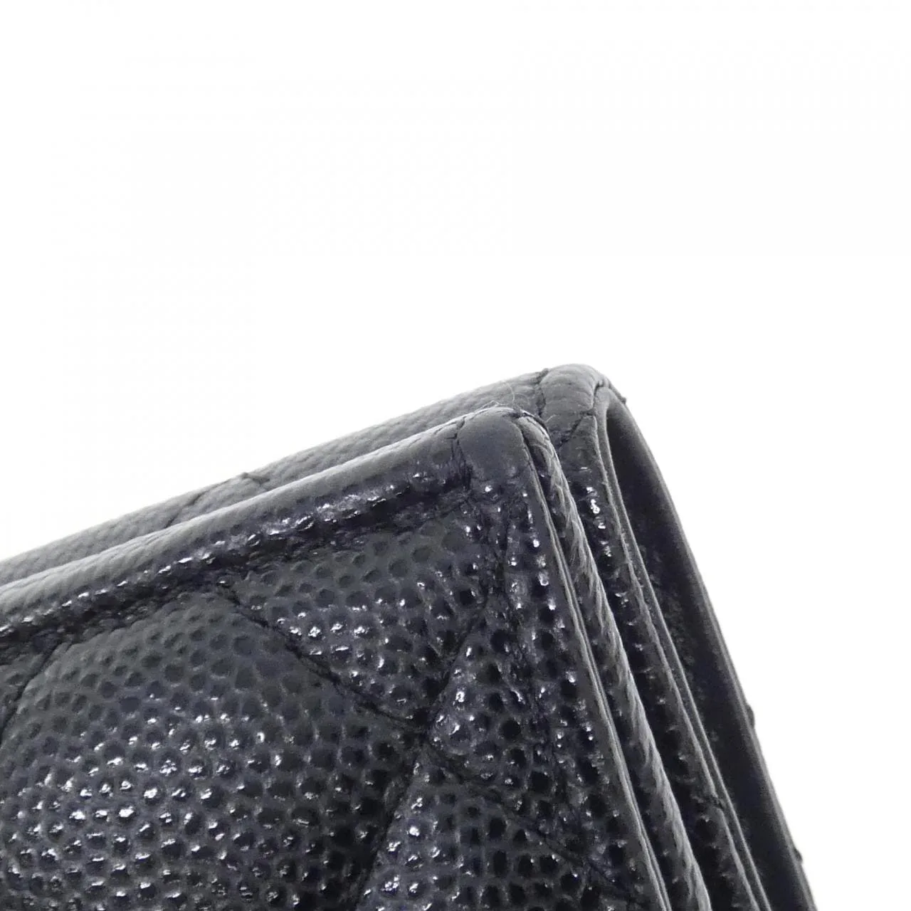 CHANEL Chanel 19 AP3973 Wallet Grained Calfskin Black Grained Calfskin Rank A - Thumbnail 3