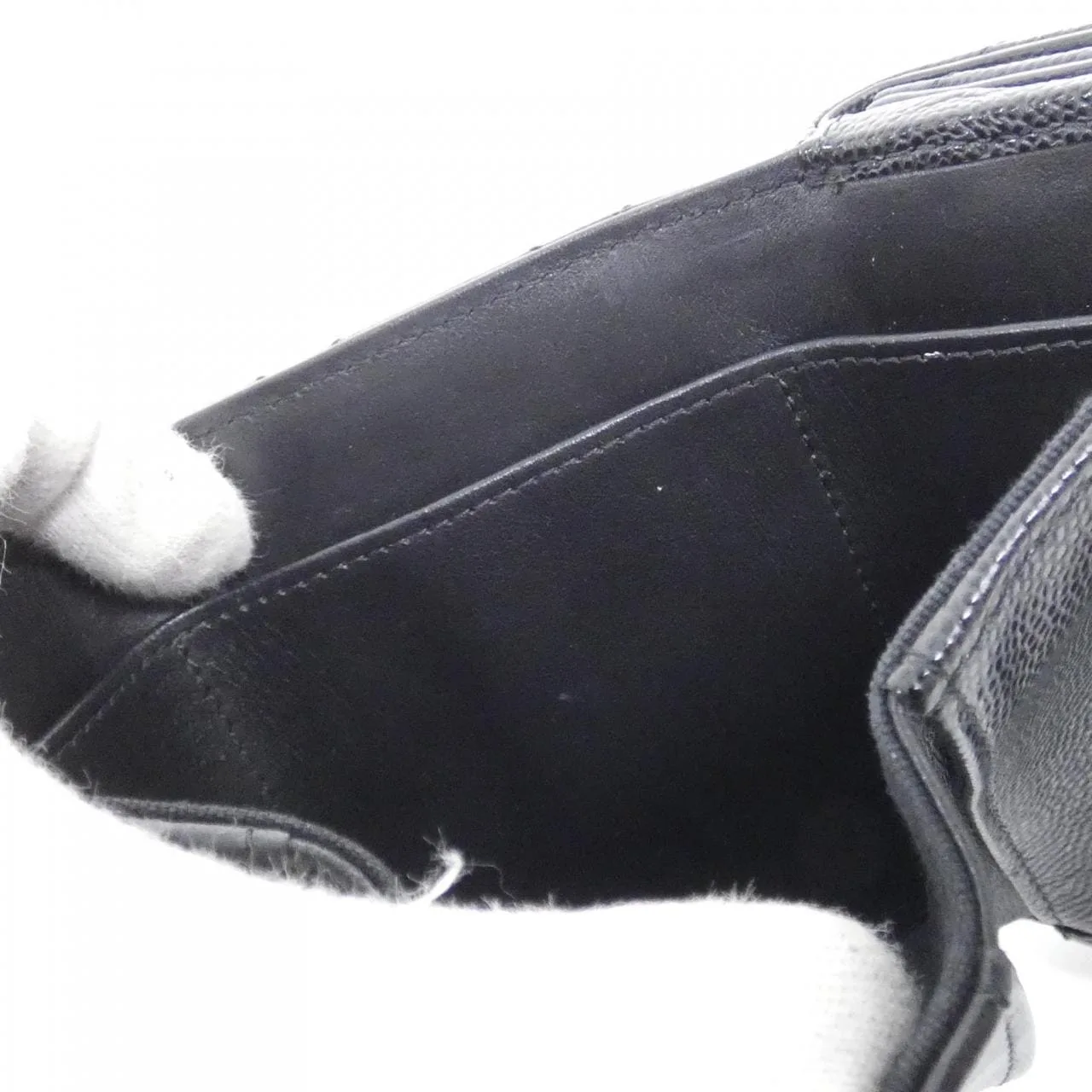 CHANEL Chanel 19 AP3973 Wallet Grained Calfskin Black Grained Calfskin Rank A - Thumbnail 8