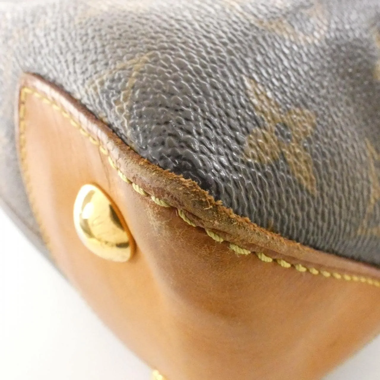 LOUIS VUITTON M45644 Handbag Monogram 黑色 Monogram 中古品B - 縮圖 3