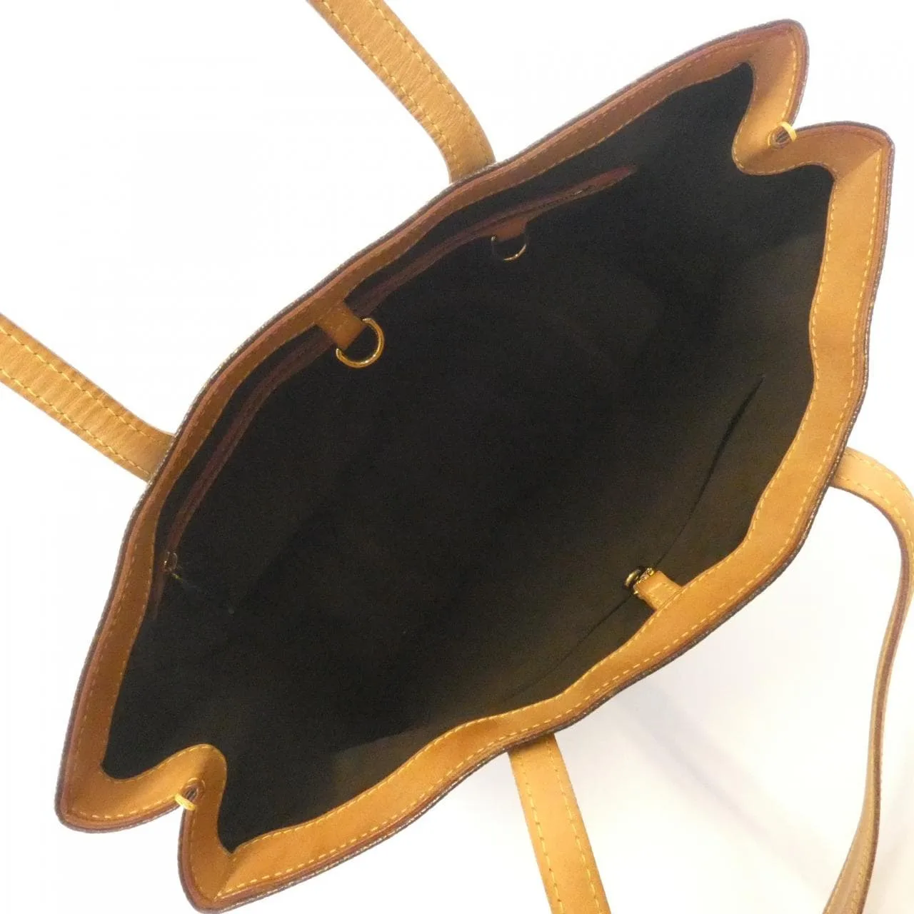 LOUIS VUITTON M45644 Handbag Monogram 黑色 Monogram 中古品B - 縮圖 7