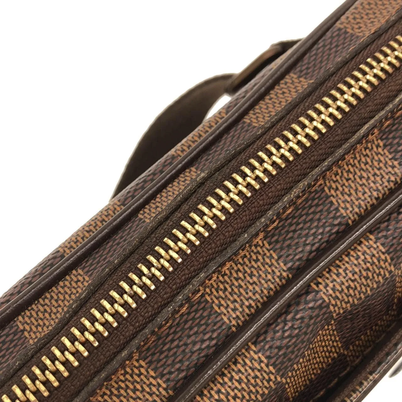 LOUIS VUITTON Bum Bag N41101 Shoulder Damier 黑色 Damier 中古品A - 縮圖 5