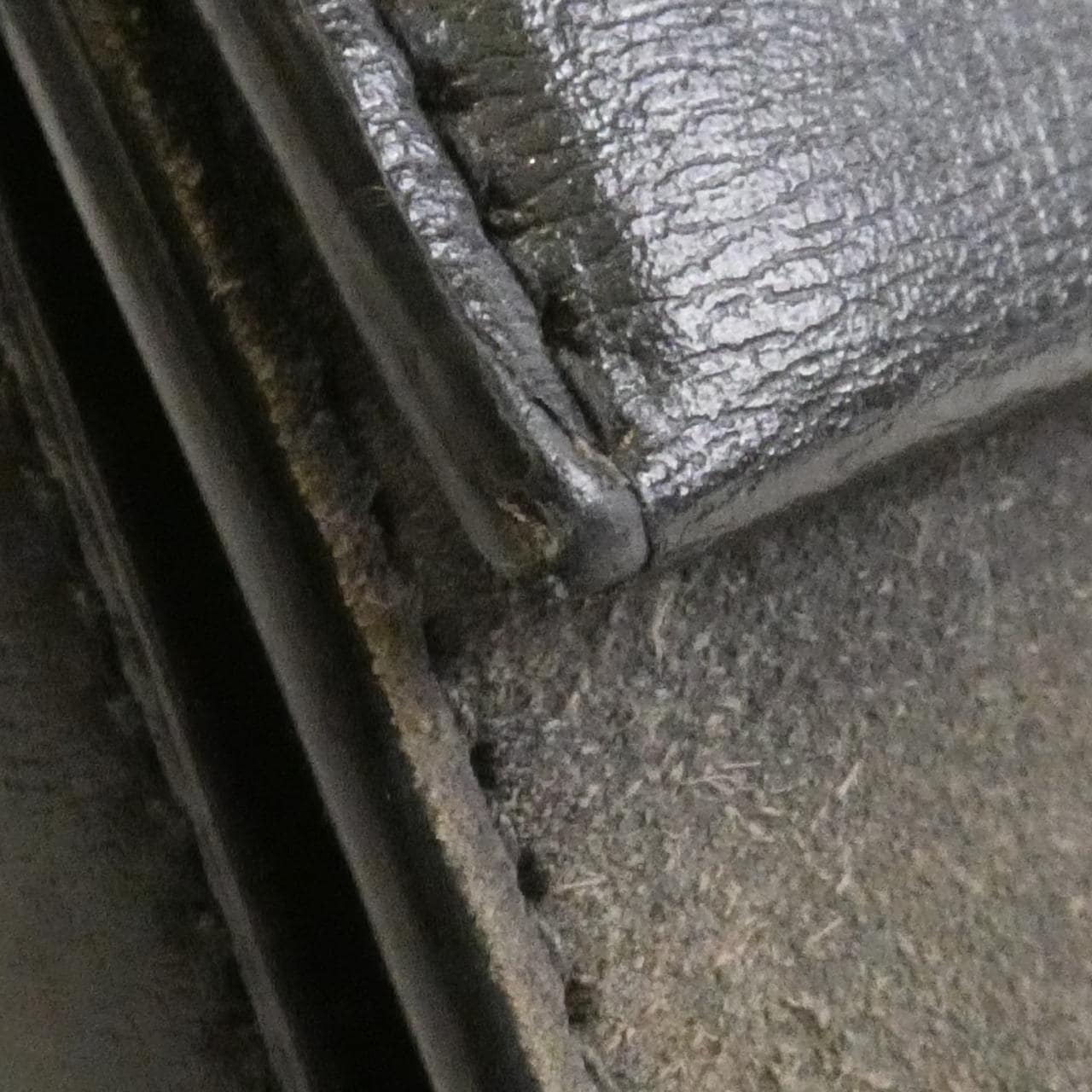 SAINT LAURENT 482044 D423W Shoulder Bag 黑色 中古品B - 縮圖 4