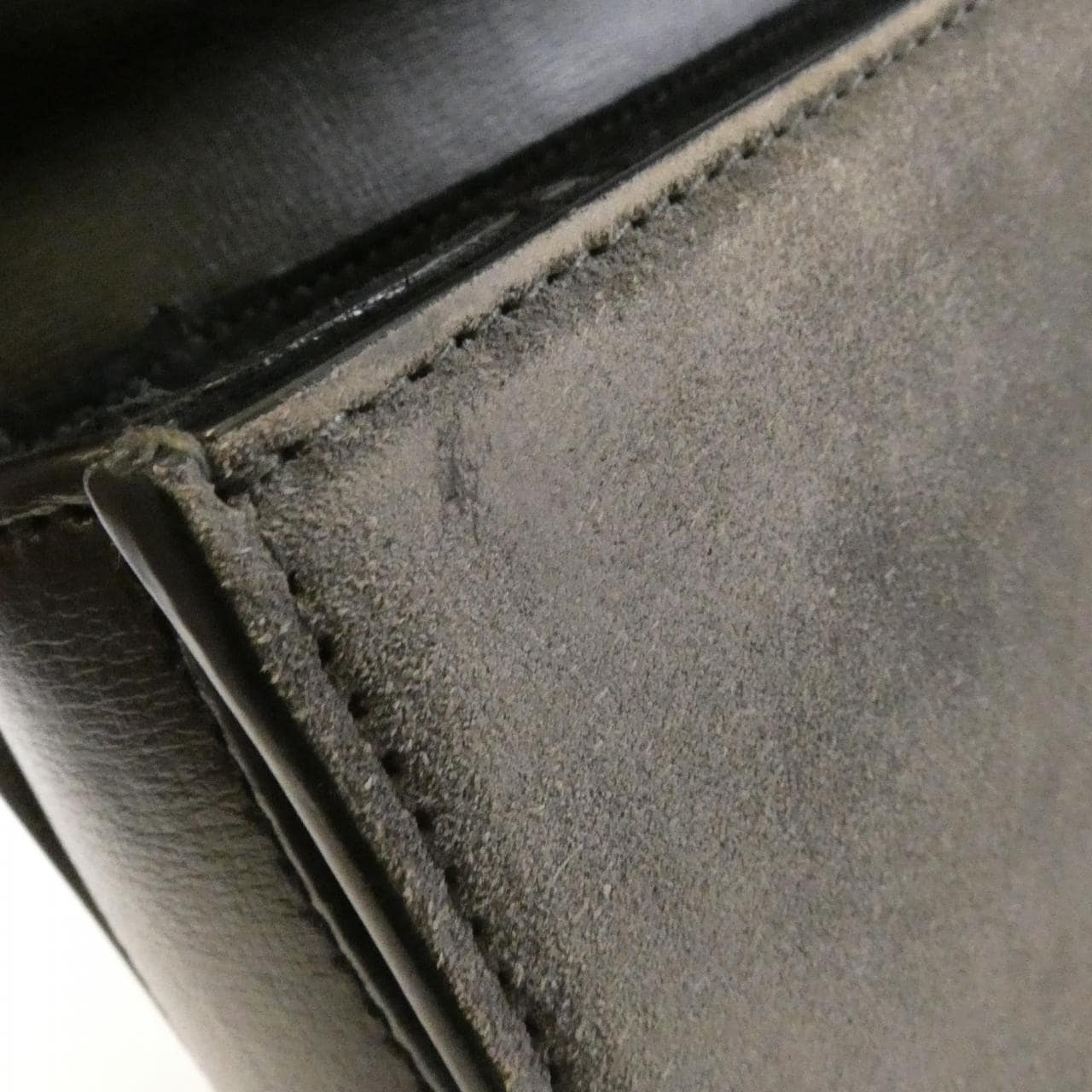 SAINT LAURENT 482044 D423W Shoulder Bag 黑色 中古品B - 縮圖 8