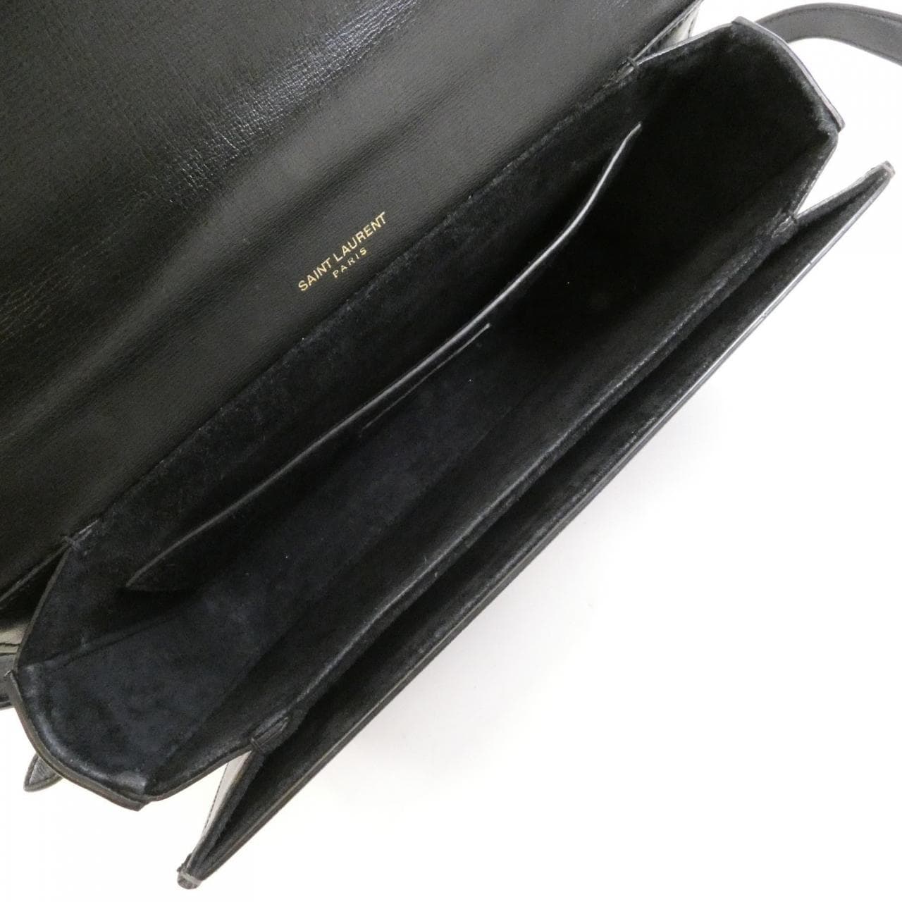 SAINT LAURENT 482044 D423W Shoulder Bag 黑色 中古品B - 縮圖 9