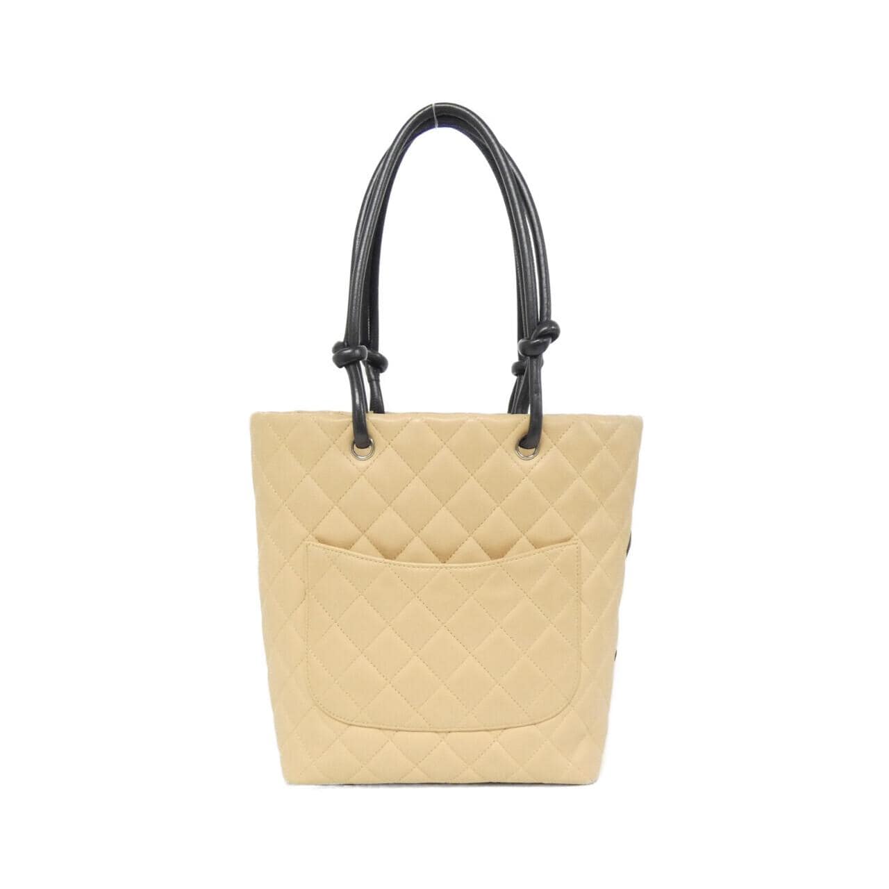 CHANEL Cambon 25167 Handbag 黑色 中古品A - 縮圖 2