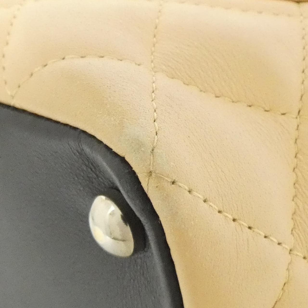 CHANEL Cambon 25167 Handbag 黑色 中古品A - 縮圖 3