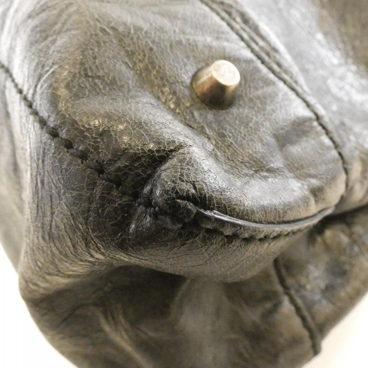 BALENCIAGA 223409 D940Y Shoulder Bag Leather Black Leather - Thumbnail 3