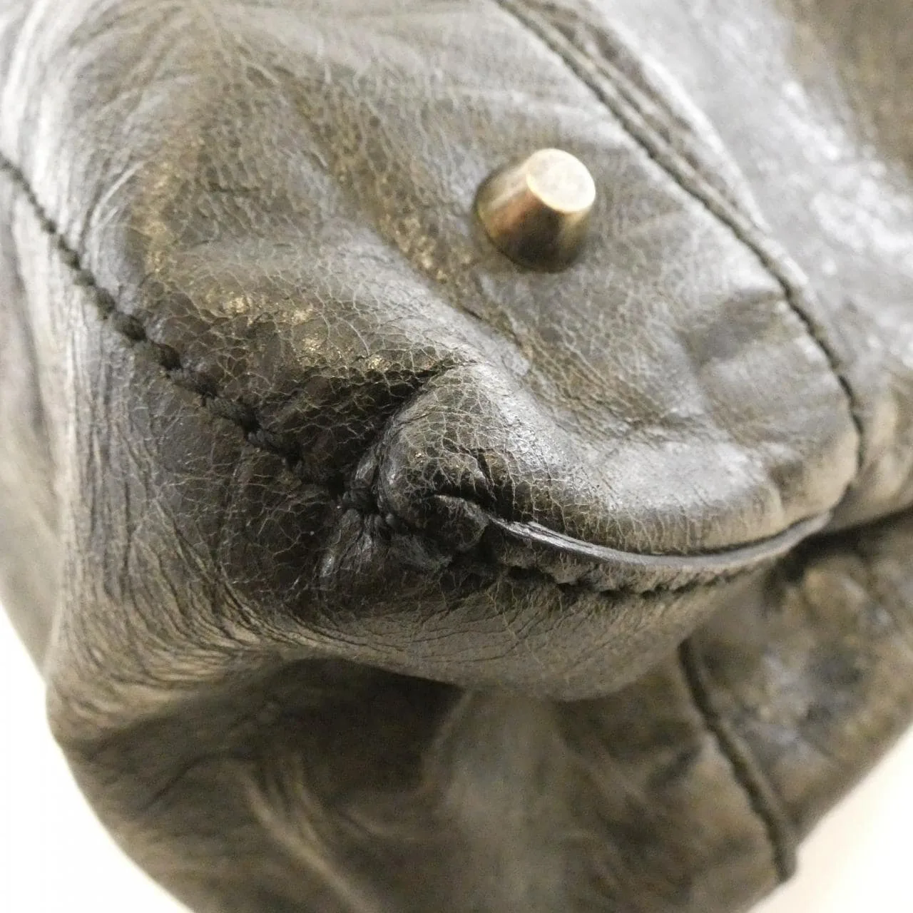 BALENCIAGA 223409 D940Y Shoulder Leather Black Leather Rank B - Thumbnail 3