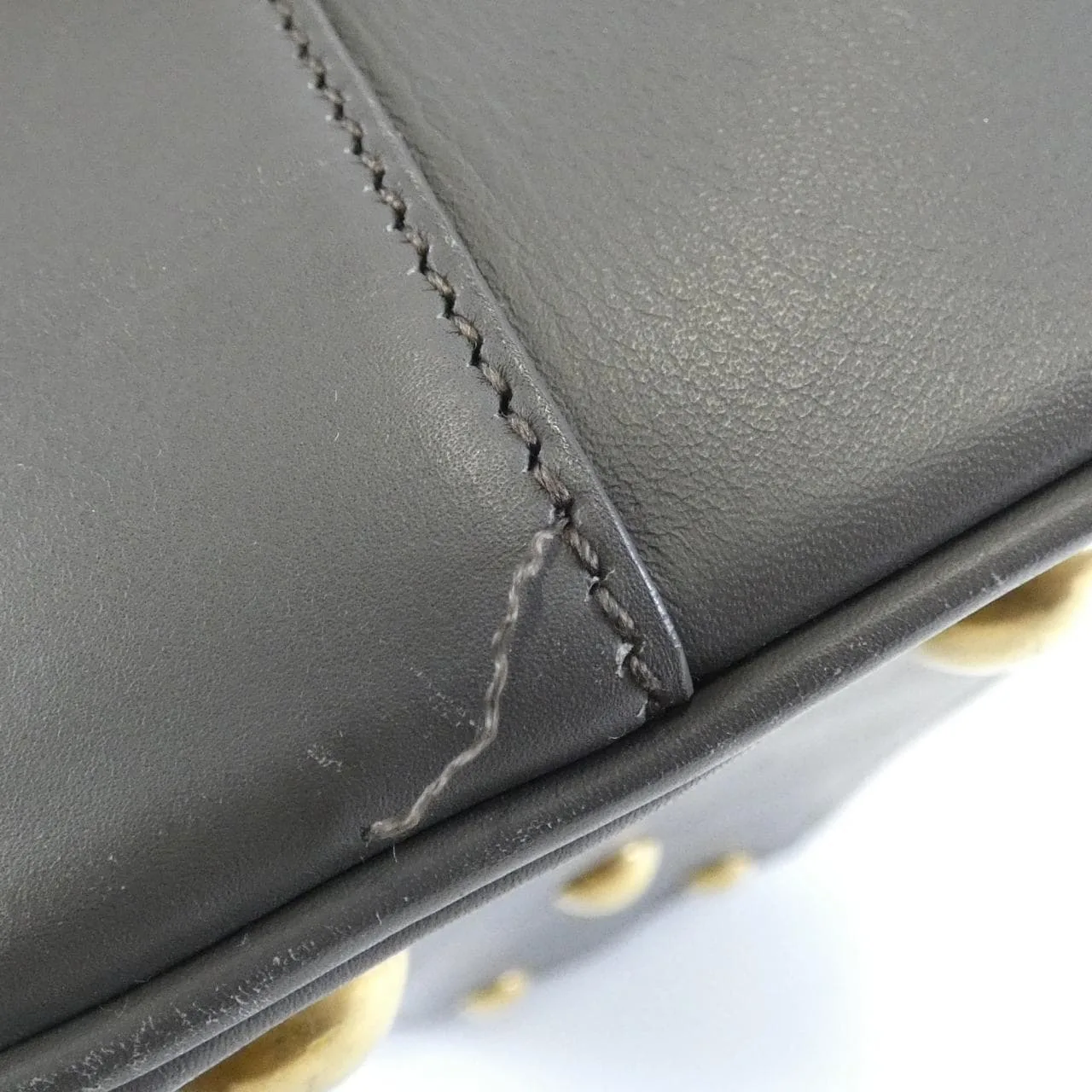 SAINT LAURENT 330958 C150J Boston 黑色 中古品B - 縮圖 5