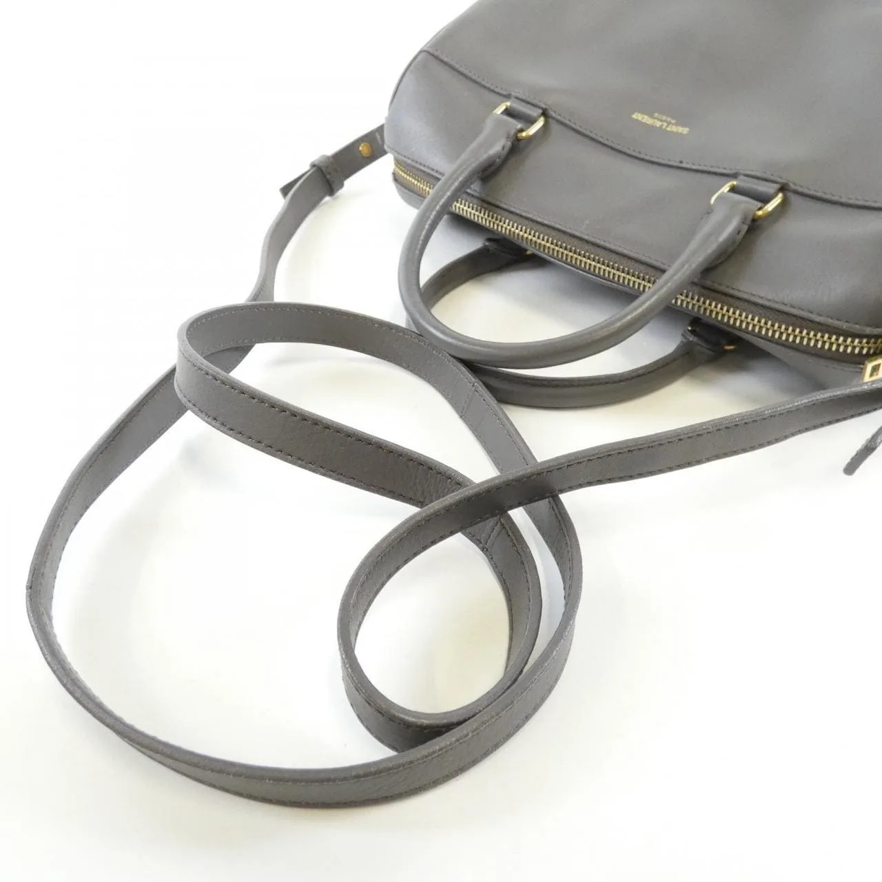 SAINT LAURENT 330958 C150J Boston 黑色 中古品B - 縮圖 6