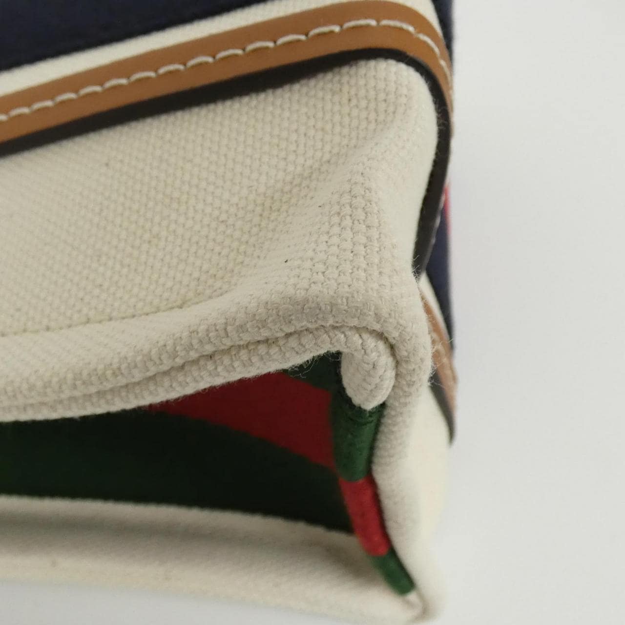 GUCCI 727735 FABCL Bag Canvas White Canvas - Thumbnail 3