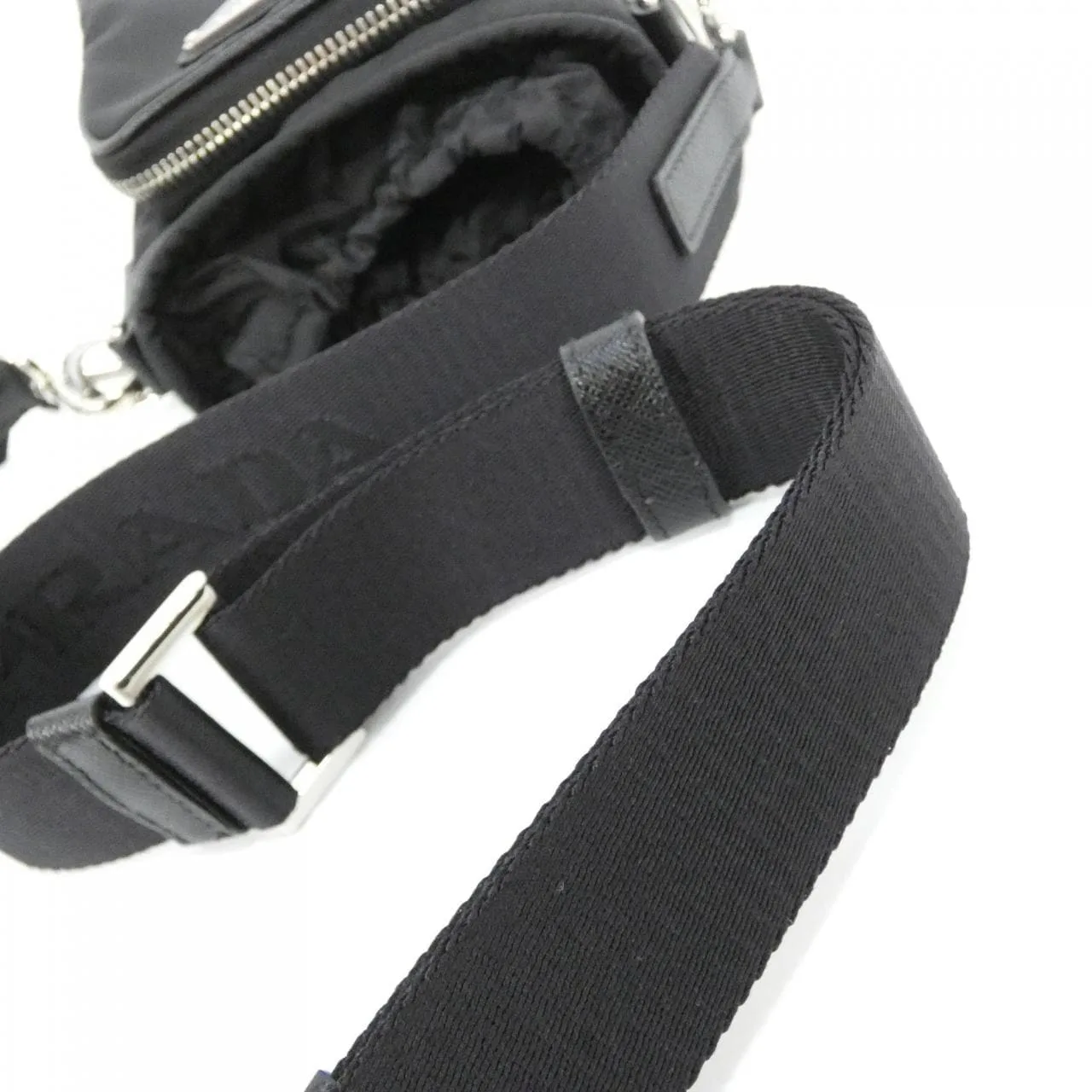 PRADA 2ZH155 Wallet 黑色 中古品A - 縮圖 5