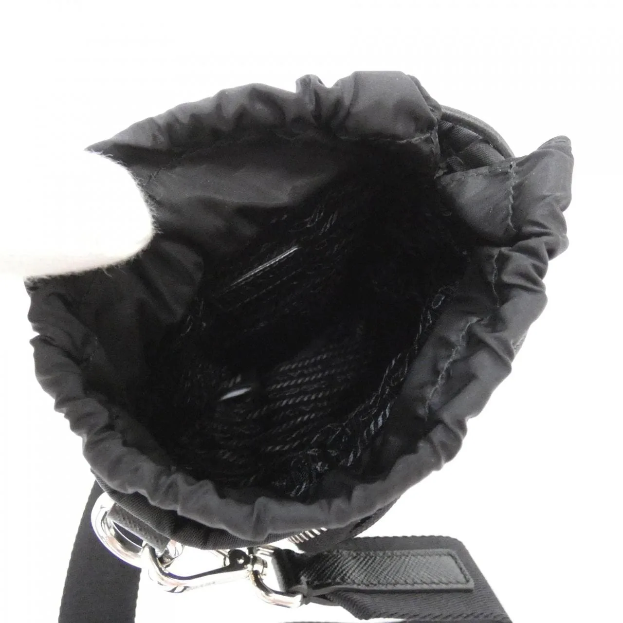 PRADA 2ZH155 Wallet 黑色 中古品A - 縮圖 6