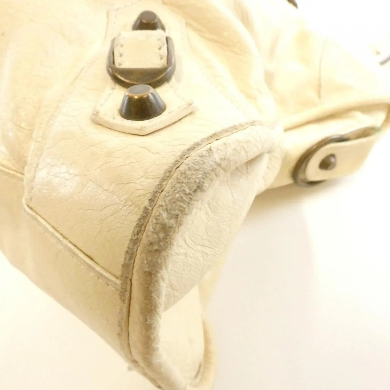 BALENCIAGA Le City 115748 D94JT Handbag Lambskin Black Lambskin - Thumbnail 3