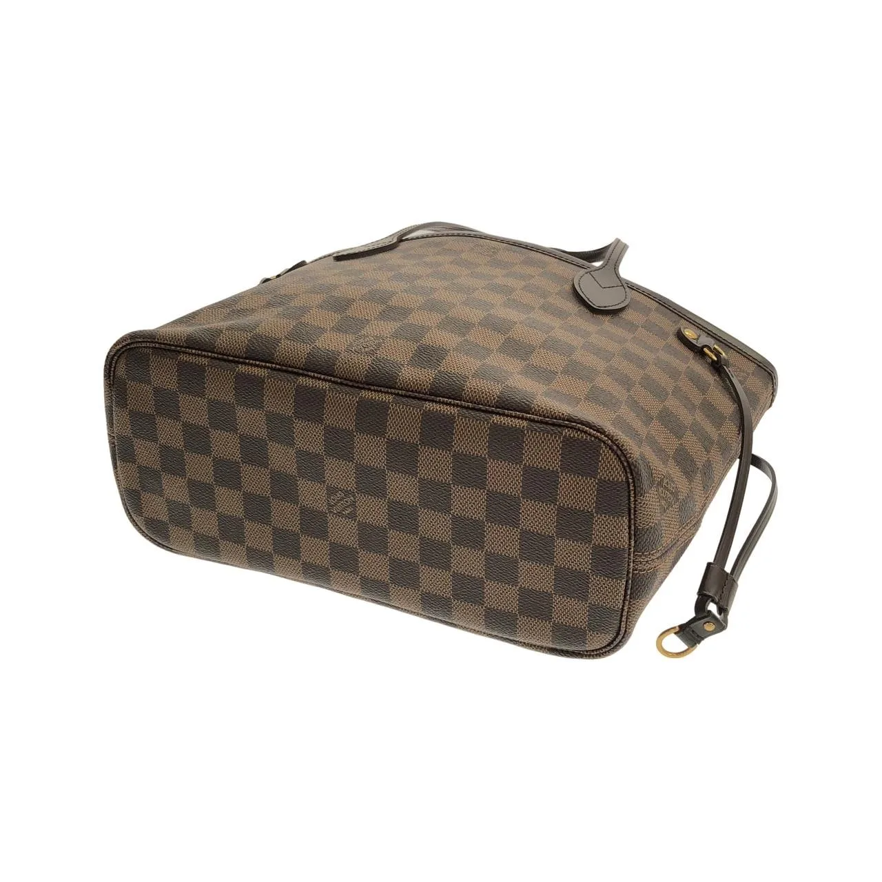 LOUIS VUITTON Neverfull N51109 Tote Damier 黑色 Damier 中古品A - 縮圖 2