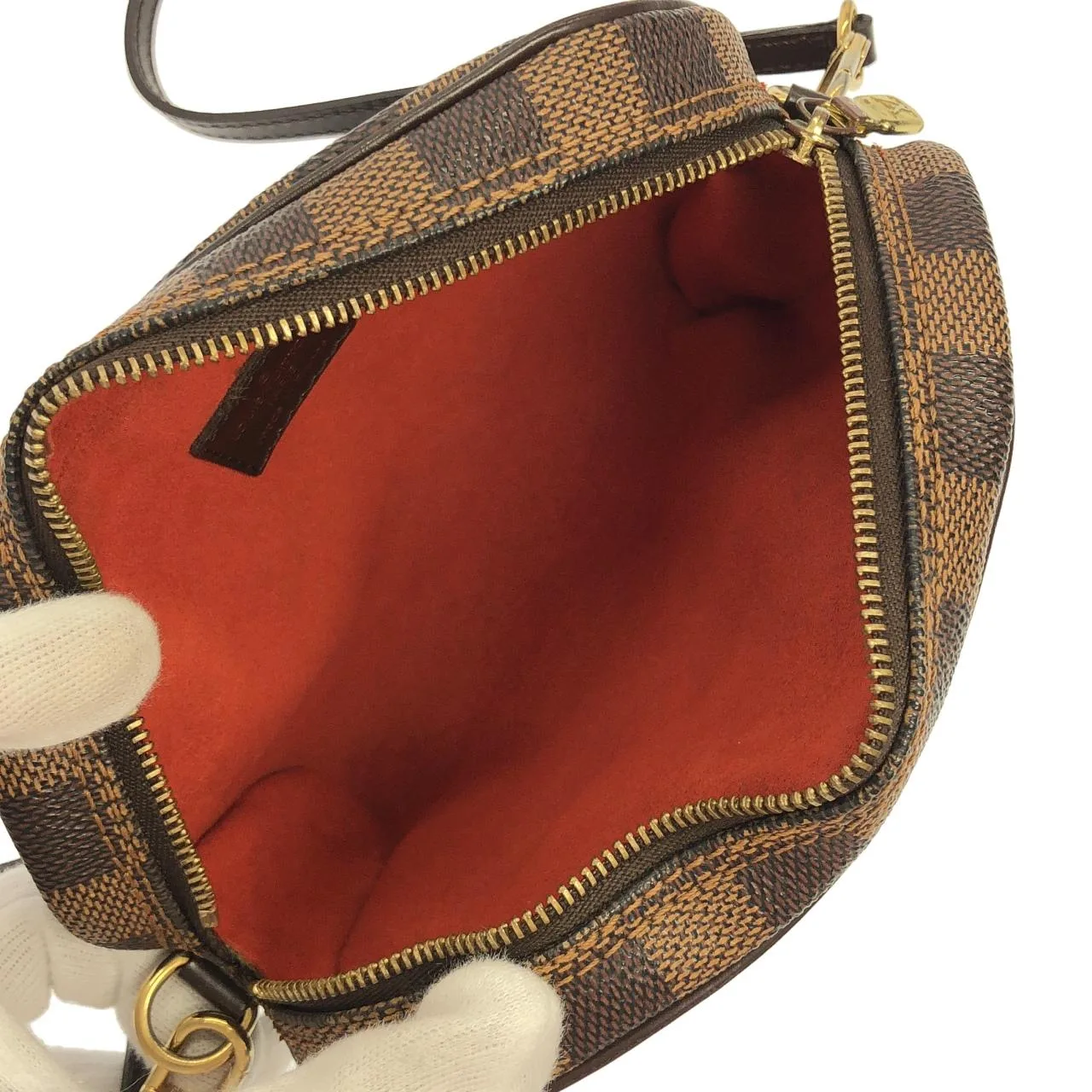 LOUIS VUITTON Pochette N51296 Shoulder Damier Black Damier Rank A - Thumbnail 7