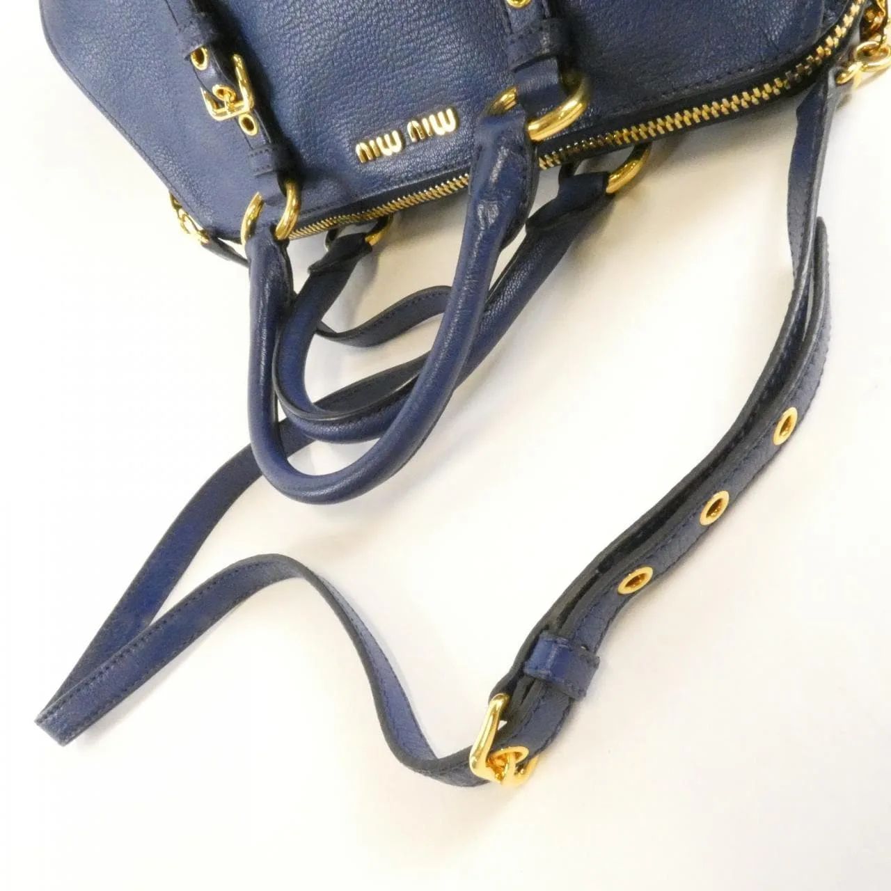 MIU MIU RL0060 Handbag Black Rank B - Thumbnail 6