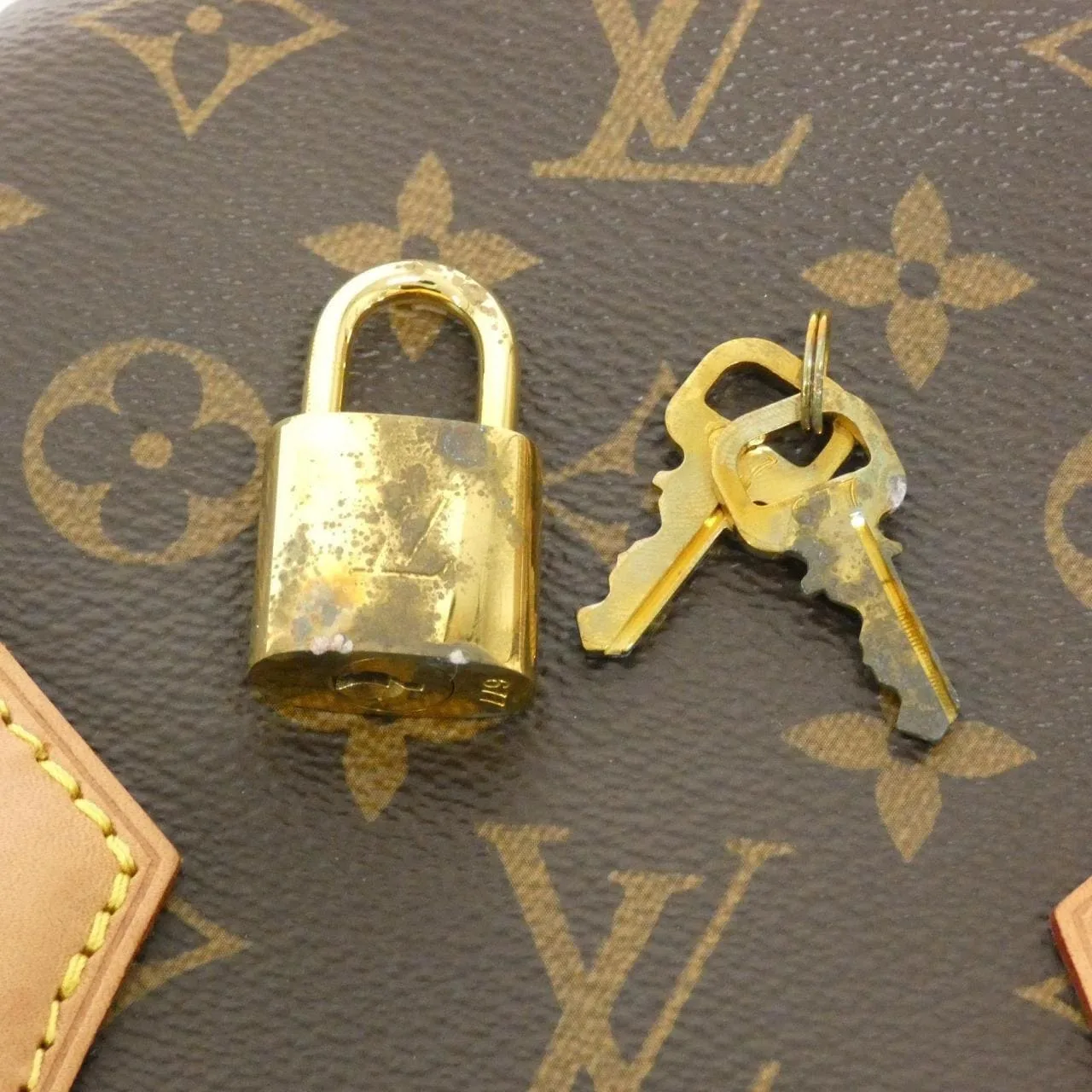 LOUIS VUITTON Speedy M41109 Boston Monogram Black Monogram Rank A - Thumbnail 6