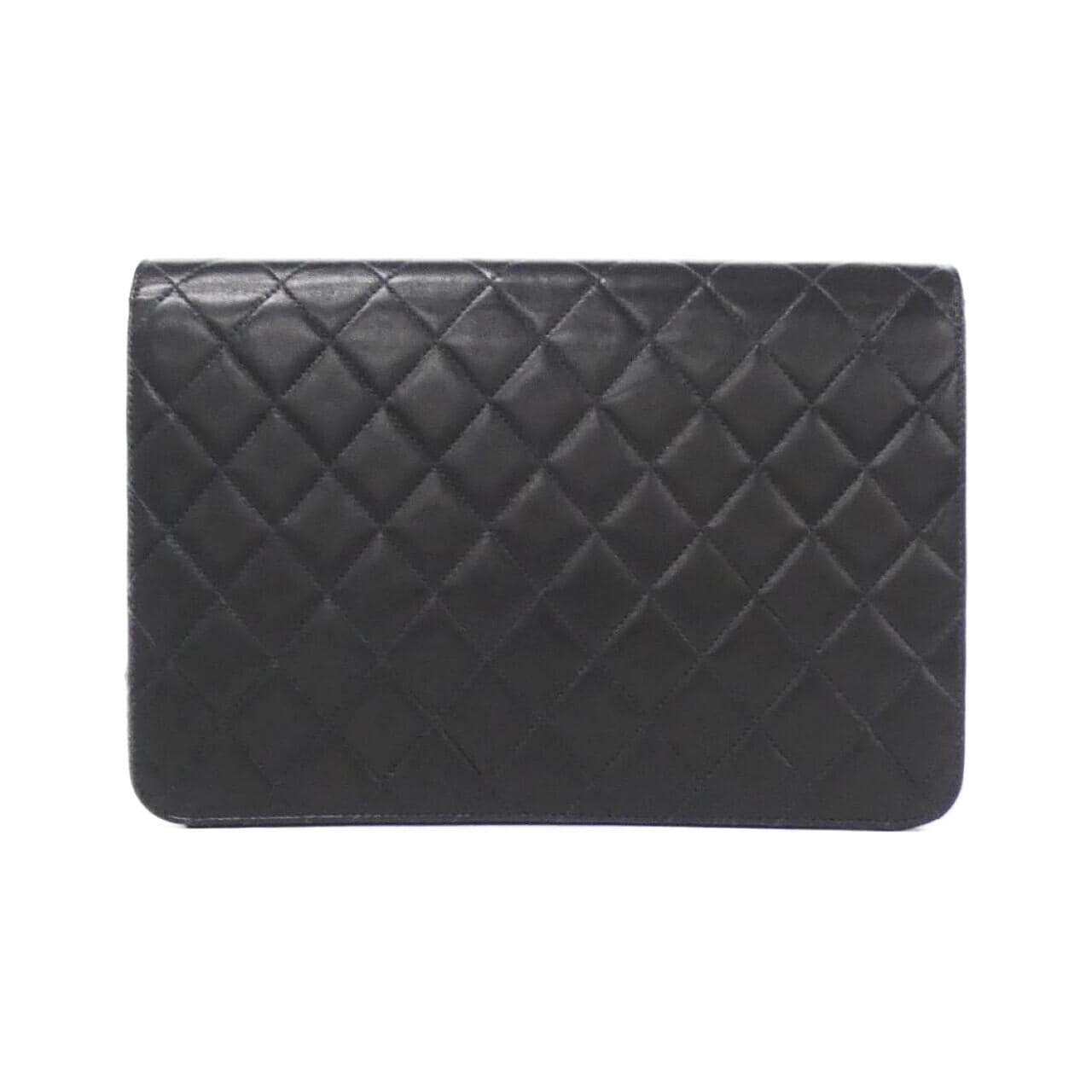 CHANEL Shoulder Lambskin Black Lambskin - Thumbnail 2