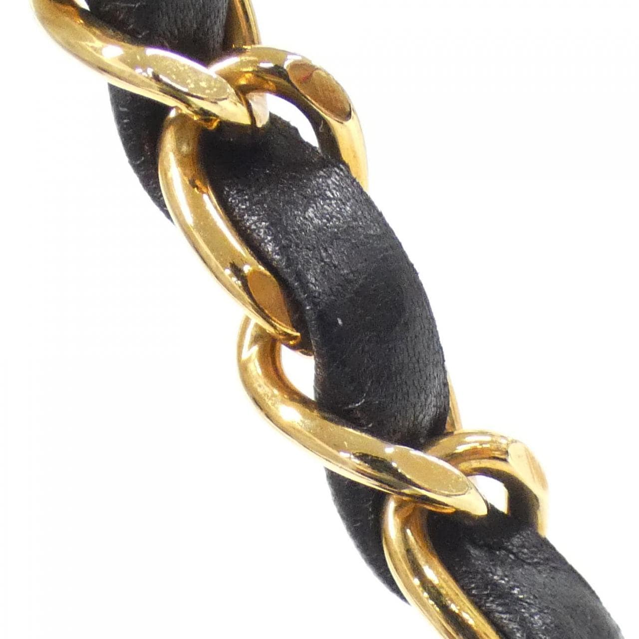 CHANEL Shoulder Lambskin Black Lambskin - Thumbnail 8