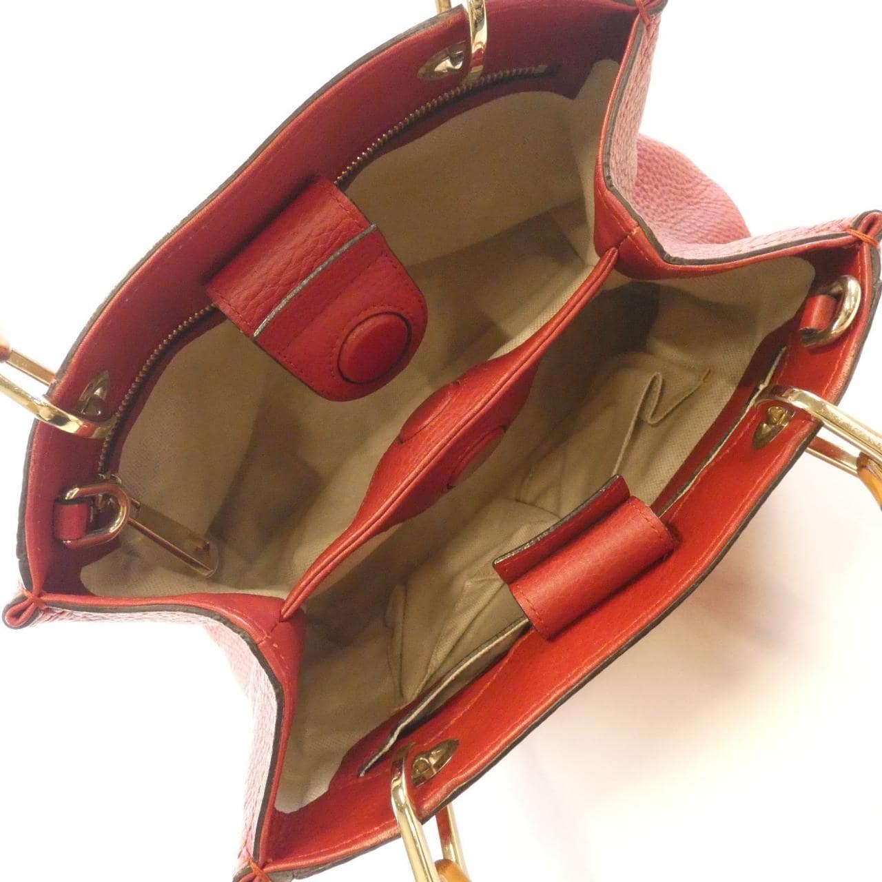 GUCCI 336032 A7M0G Bag Leather 黑色 皮革 中古品B - 縮圖 8