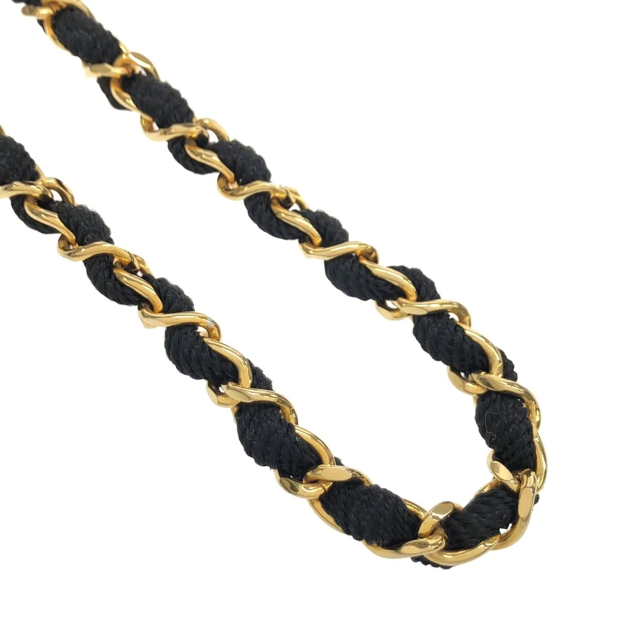 CHANEL Shoulder Satin 黑色 緞面 中古品A - 縮圖 7