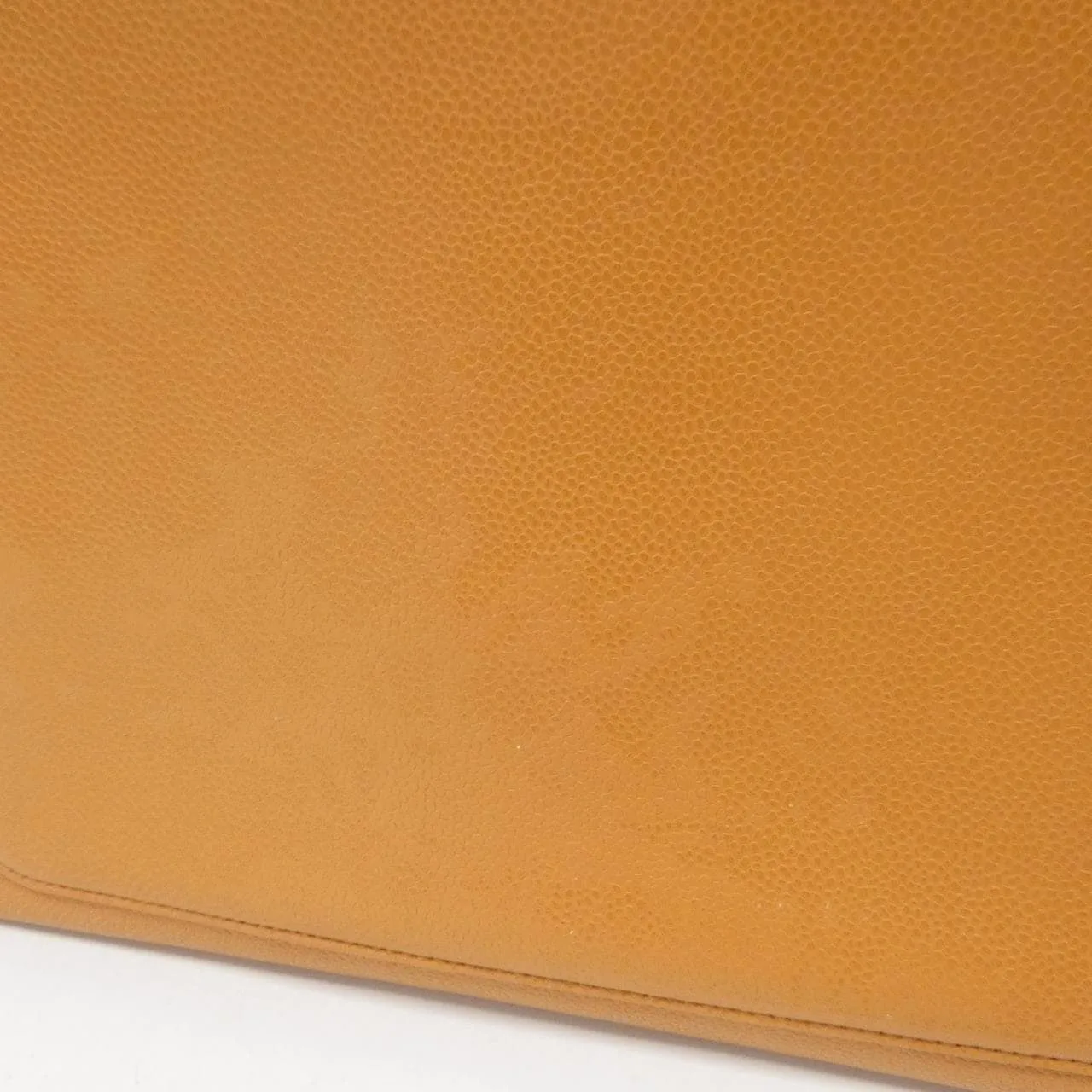 CHANEL Matelasse 12397 Handbag Grained Calfskin 棕色 荔枝紋牛皮 中古品A - 縮圖 4