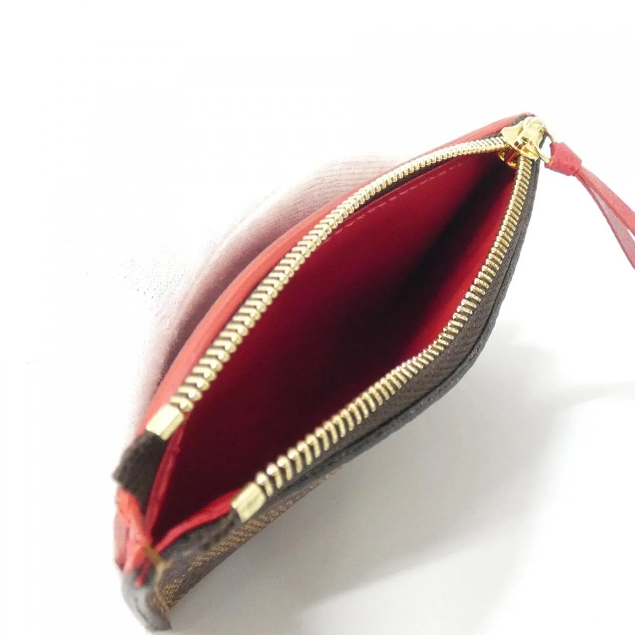 LOUIS VUITTON N41659 Wallet Damier Rouge Damier Rank A - Thumbnail 9