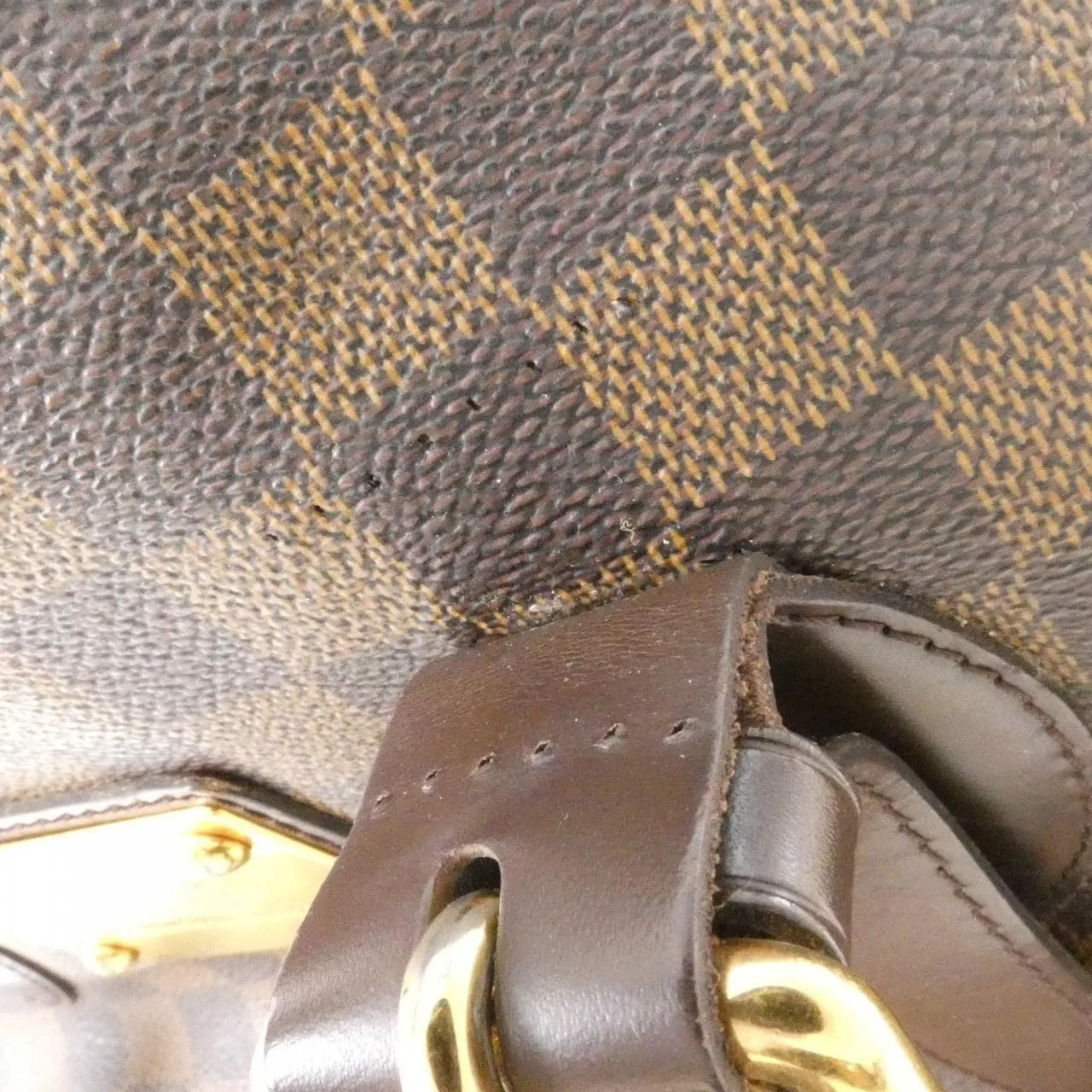 LOUIS VUITTON N51204 Handbag Damier Black Damier Rank B - Thumbnail 6