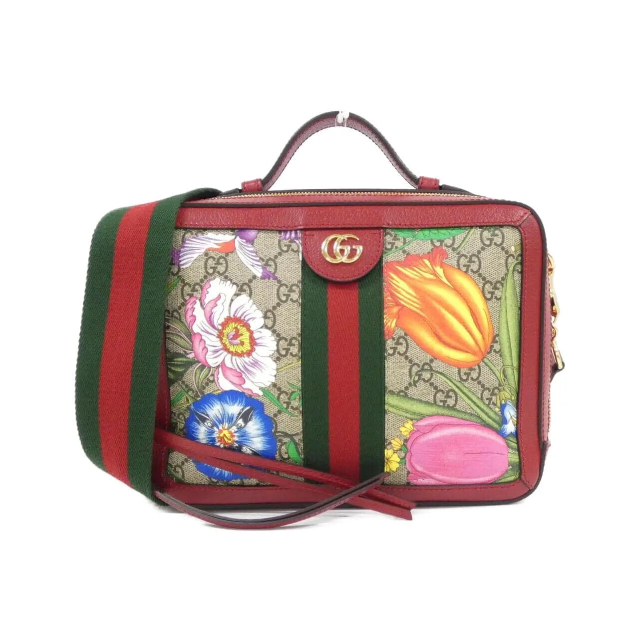 GUCCI 550622 HV8AC Handbag Canvas Black