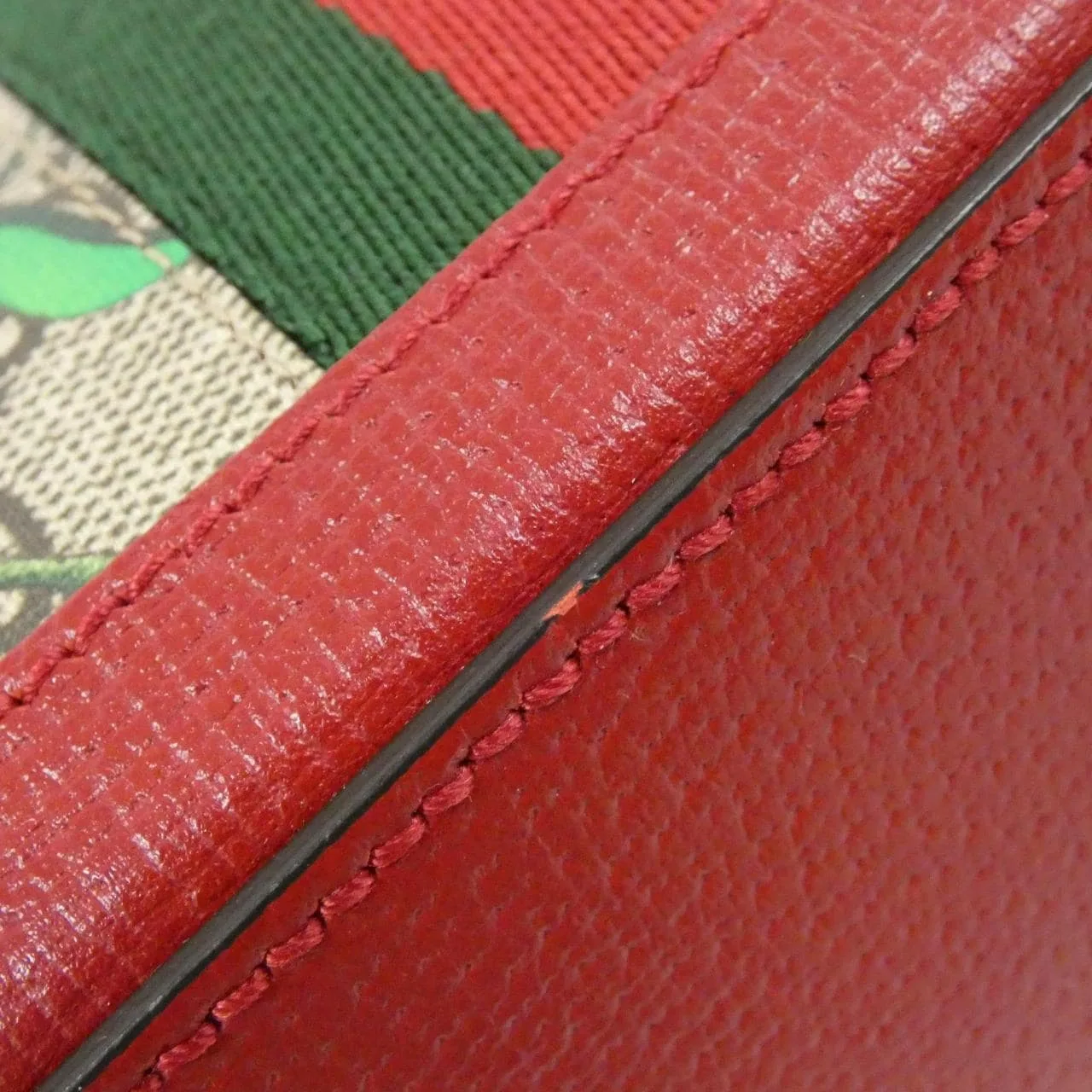 GUCCI 550622 HV8AC Handbag Canvas 黑色 帆布 中古品A - 縮圖 4