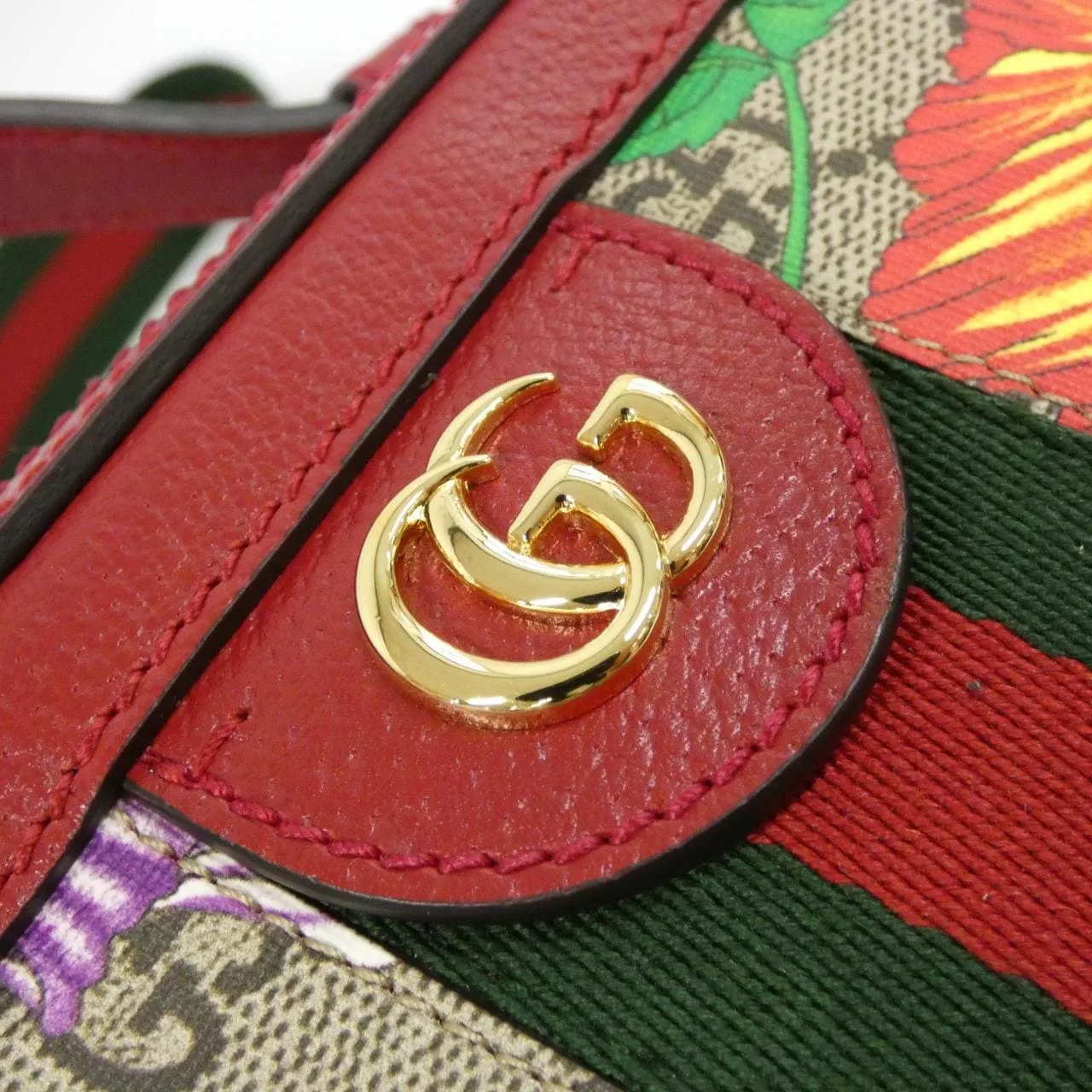 GUCCI 550622 HV8AC Handbag Canvas 黑色 帆布 中古品A - 縮圖 5