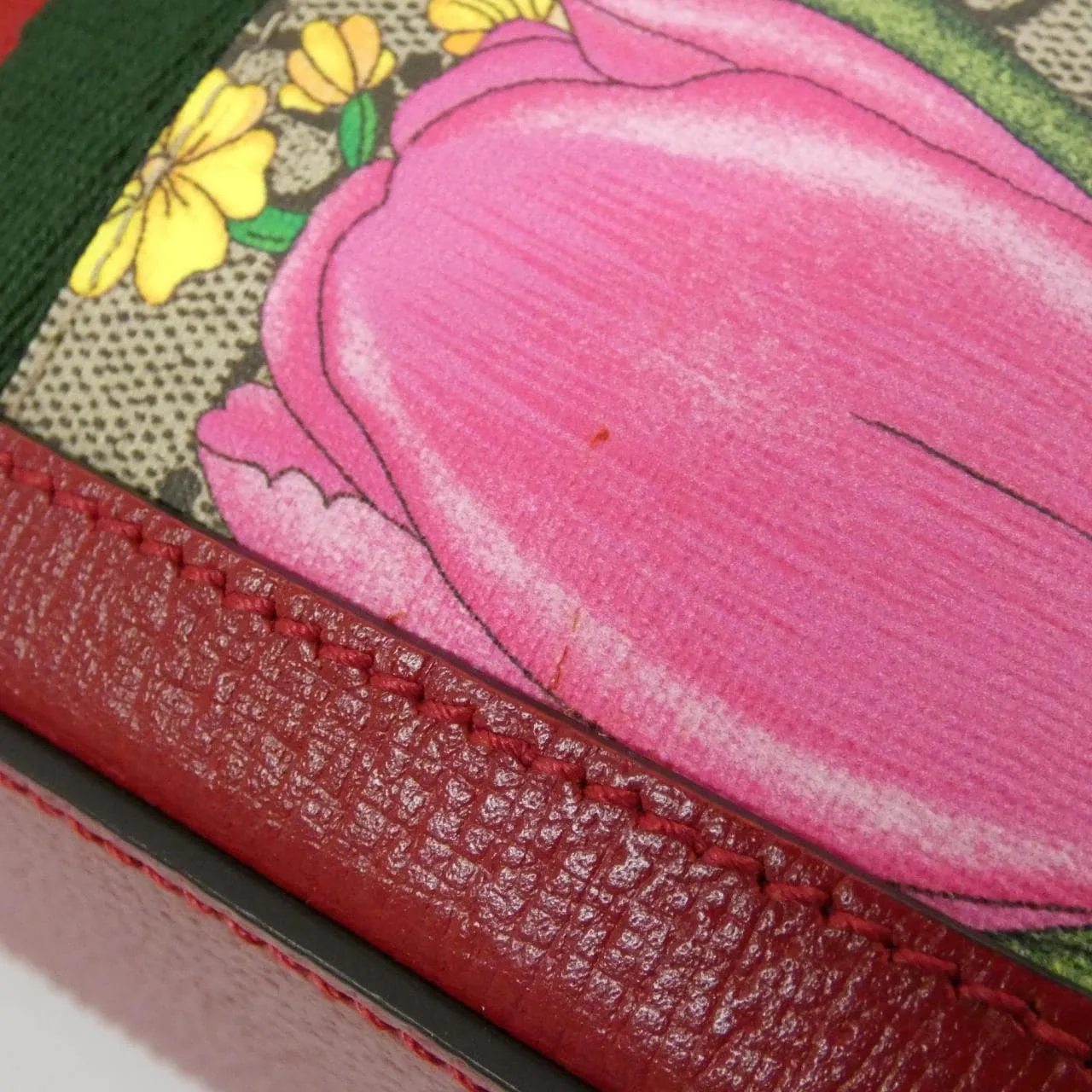 GUCCI 550622 HV8AC Handbag Canvas 黑色 帆布 中古品A - 縮圖 6