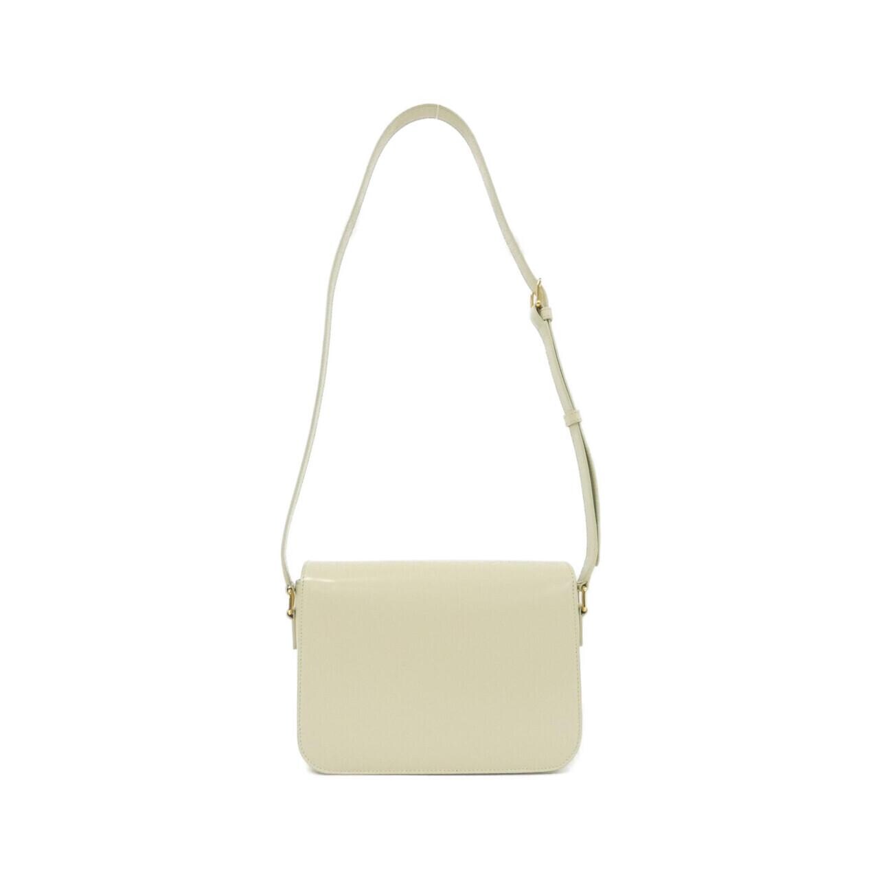 CELINE Triomphe 187363BF4 Shoulder Bag 黑色 中古品A - 縮圖 2