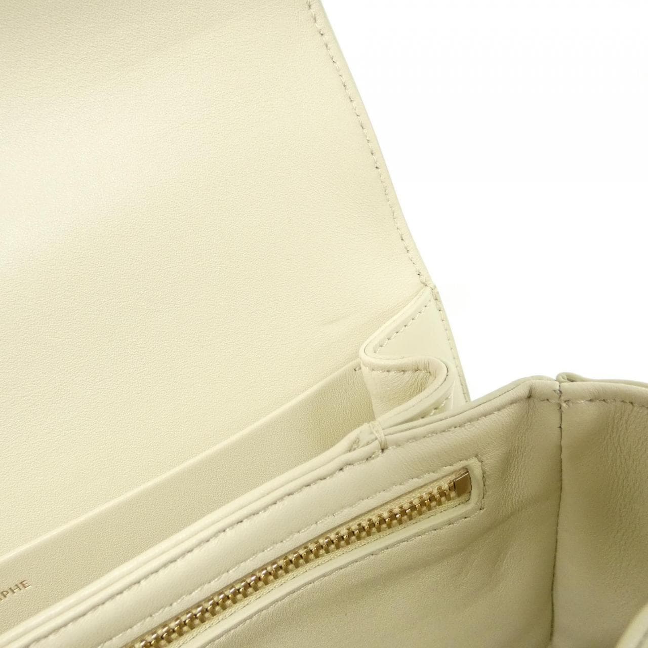 CELINE Triomphe 187363BF4 Shoulder Bag 黑色 中古品A - 縮圖 6