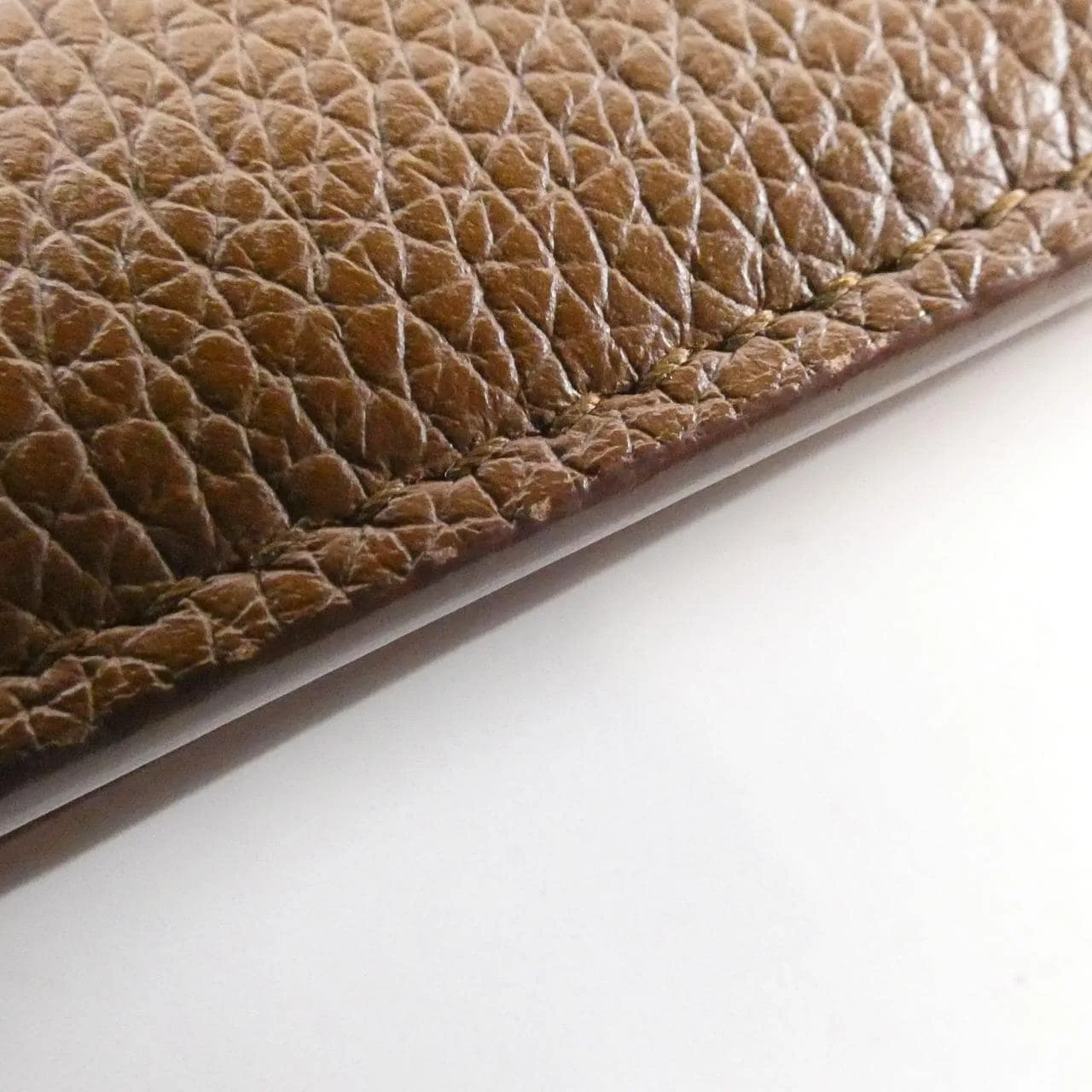 SAINT LAURENT 610193 Wallet Leather Brown Leather Rank B - Thumbnail 3