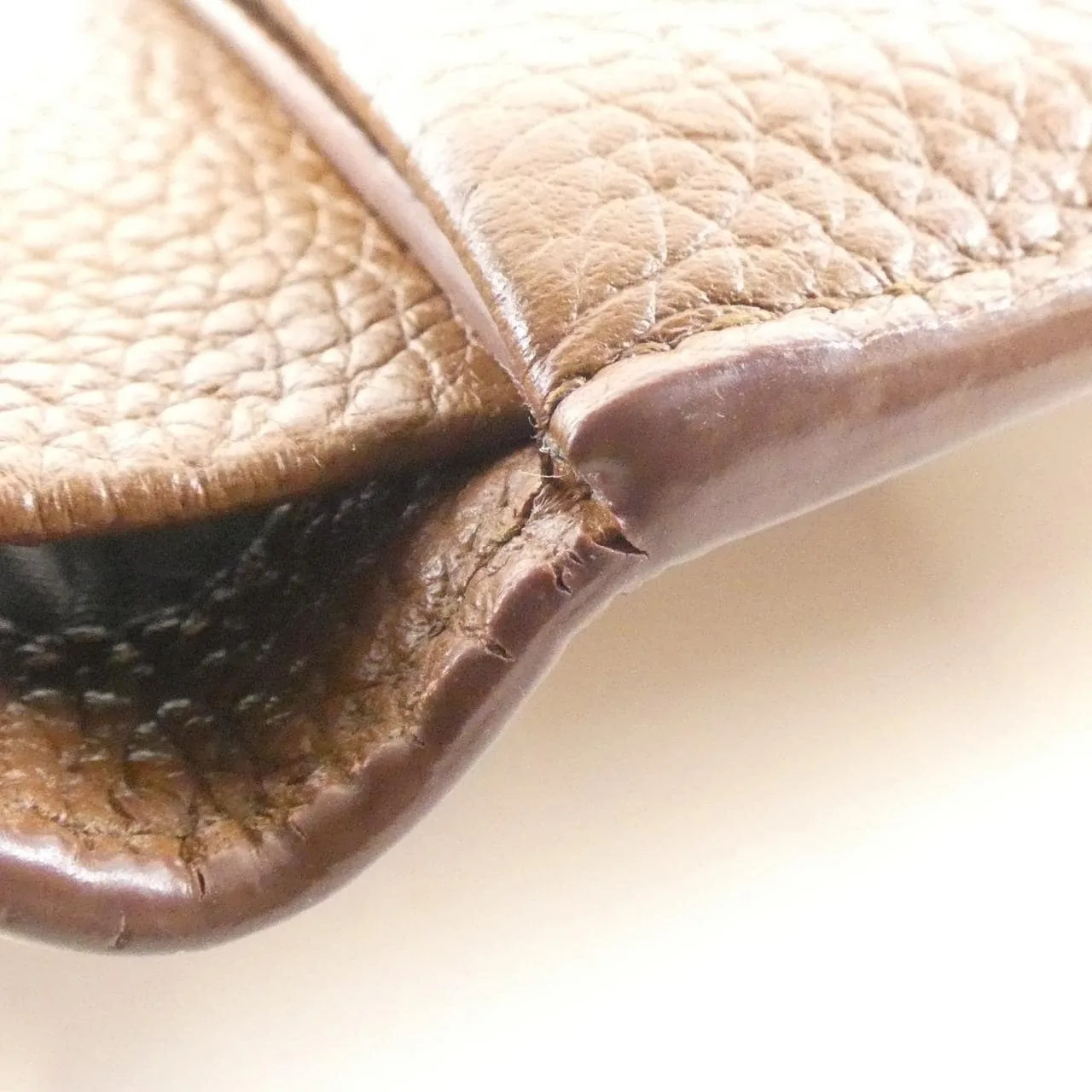 SAINT LAURENT 610193 Wallet Leather Brown Leather Rank B - Thumbnail 5