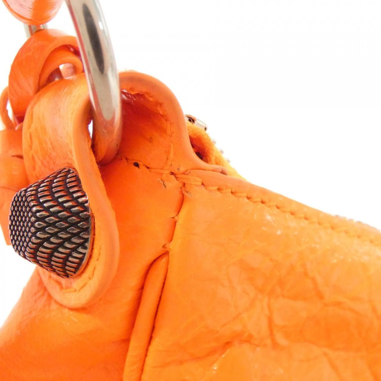 BALENCIAGA Le Cagole 671309 1VGUY Shoulder Bag Lambskin Black Lambskin Rank A - Thumbnail 5