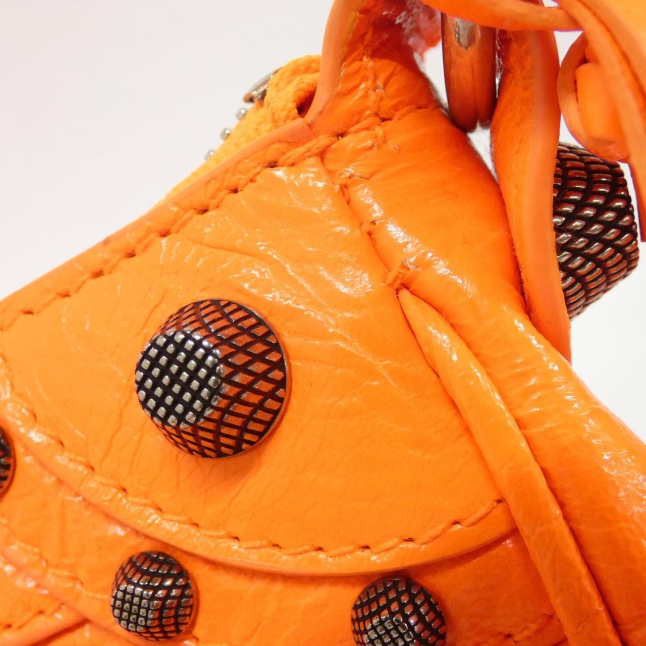 BALENCIAGA Le Cagole 671309 1VGUY Shoulder Bag Lambskin Black Lambskin Rank A - Thumbnail 7