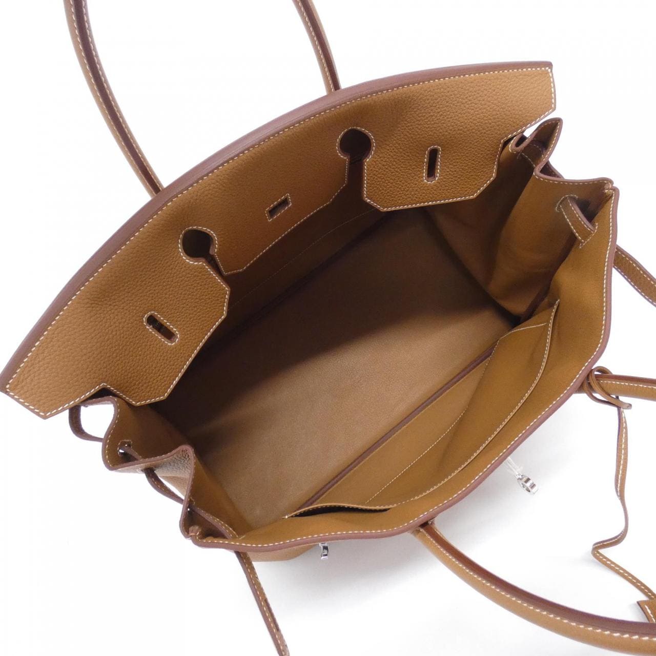 HERMES HERMÈS Birkin 030275CK Bag Togo Gold Togo Leather - Thumbnail 7