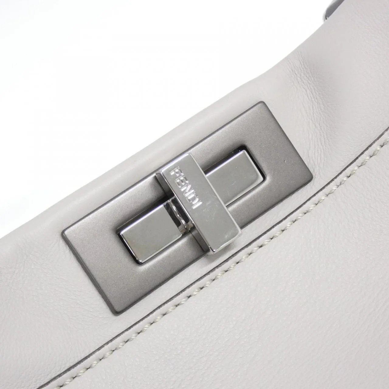 FENDI Peekaboo 8BN290 3ZN Handbag Black Rank A - Thumbnail 4