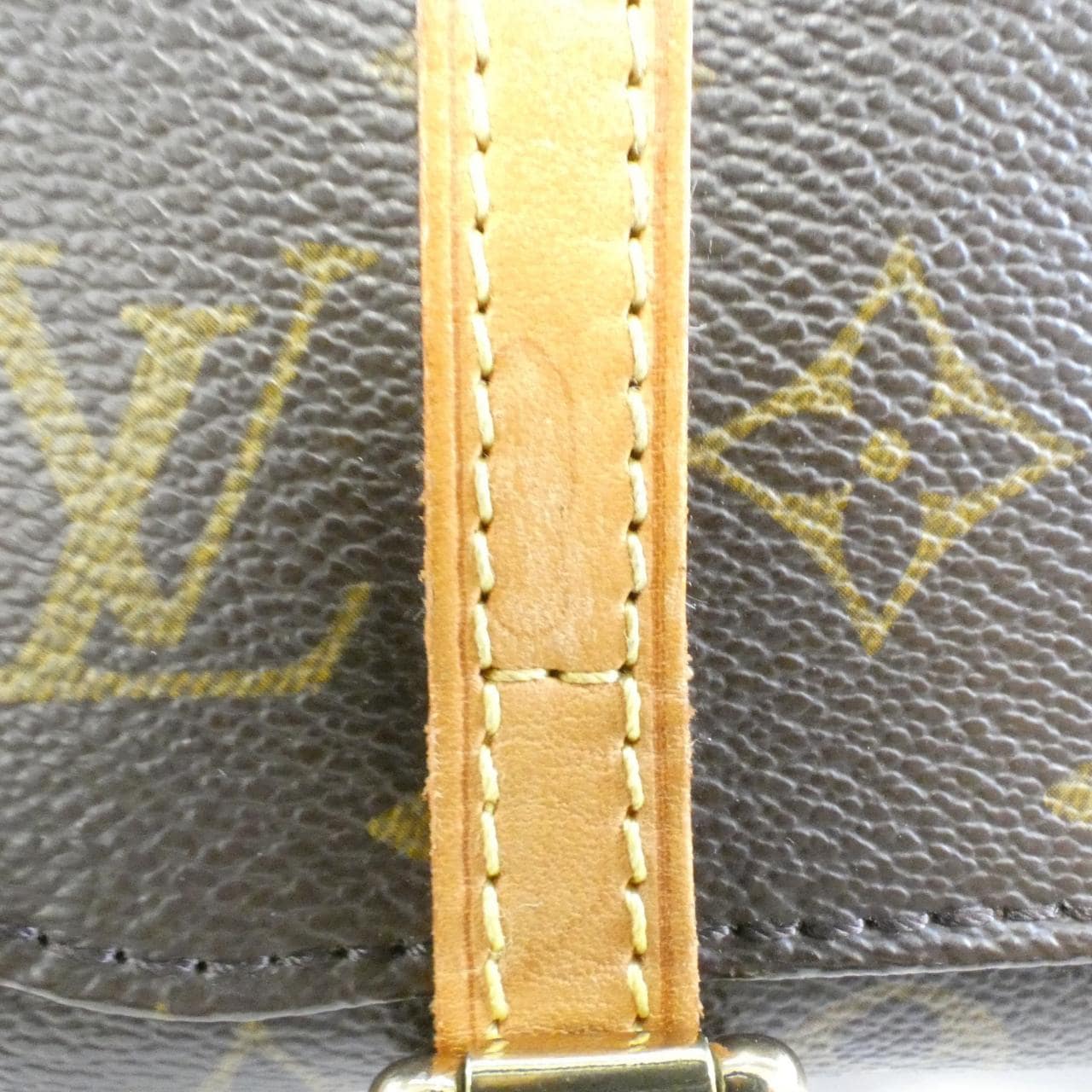 LOUIS VUITTON Pochette M51159 Belt Monogram 黑色 Monogram 中古品B - 縮圖 4